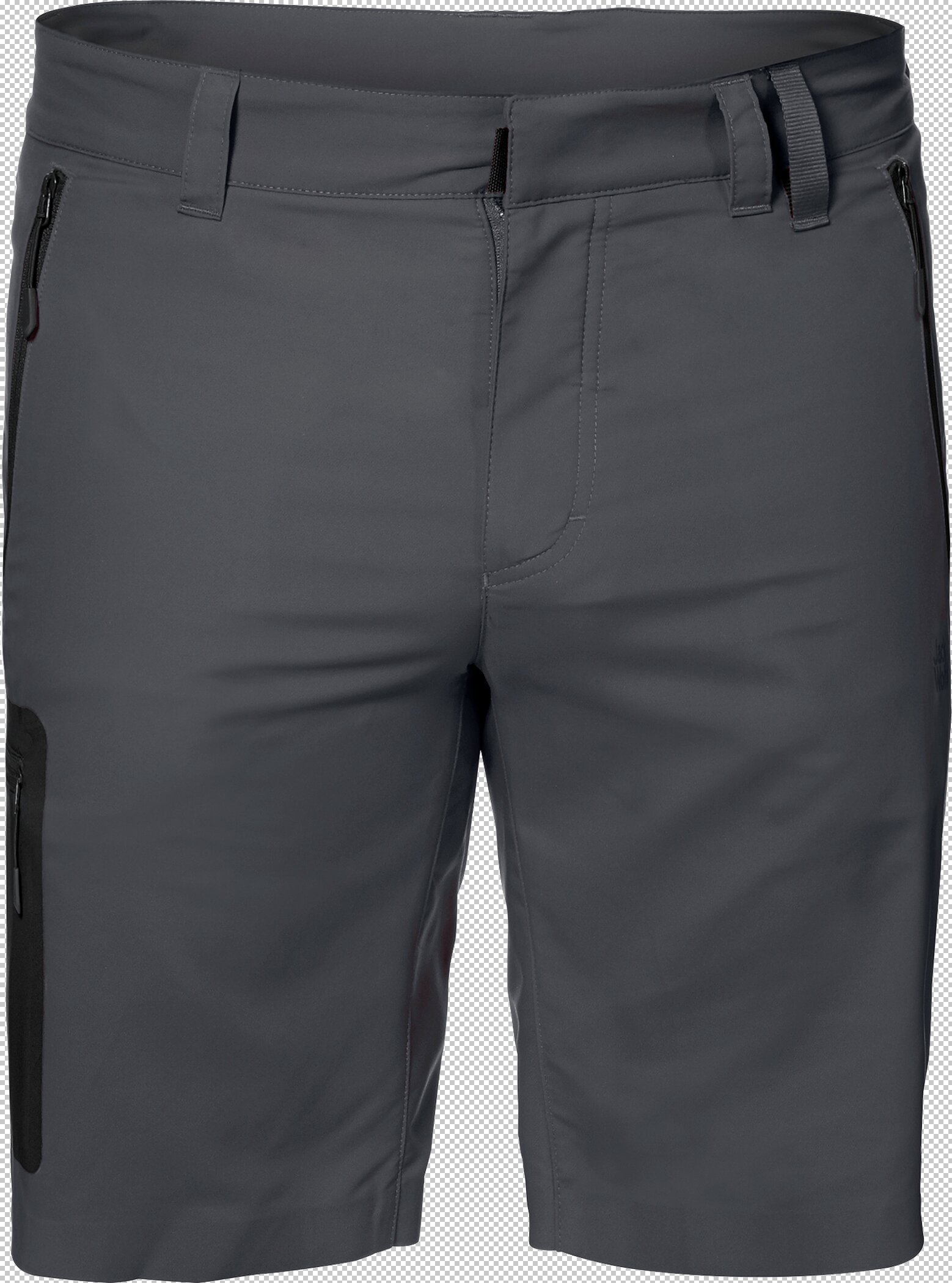 JACK WOLFSKIN ACTIVE TRACK SHORTS MEN DARK IRON – Bild 4