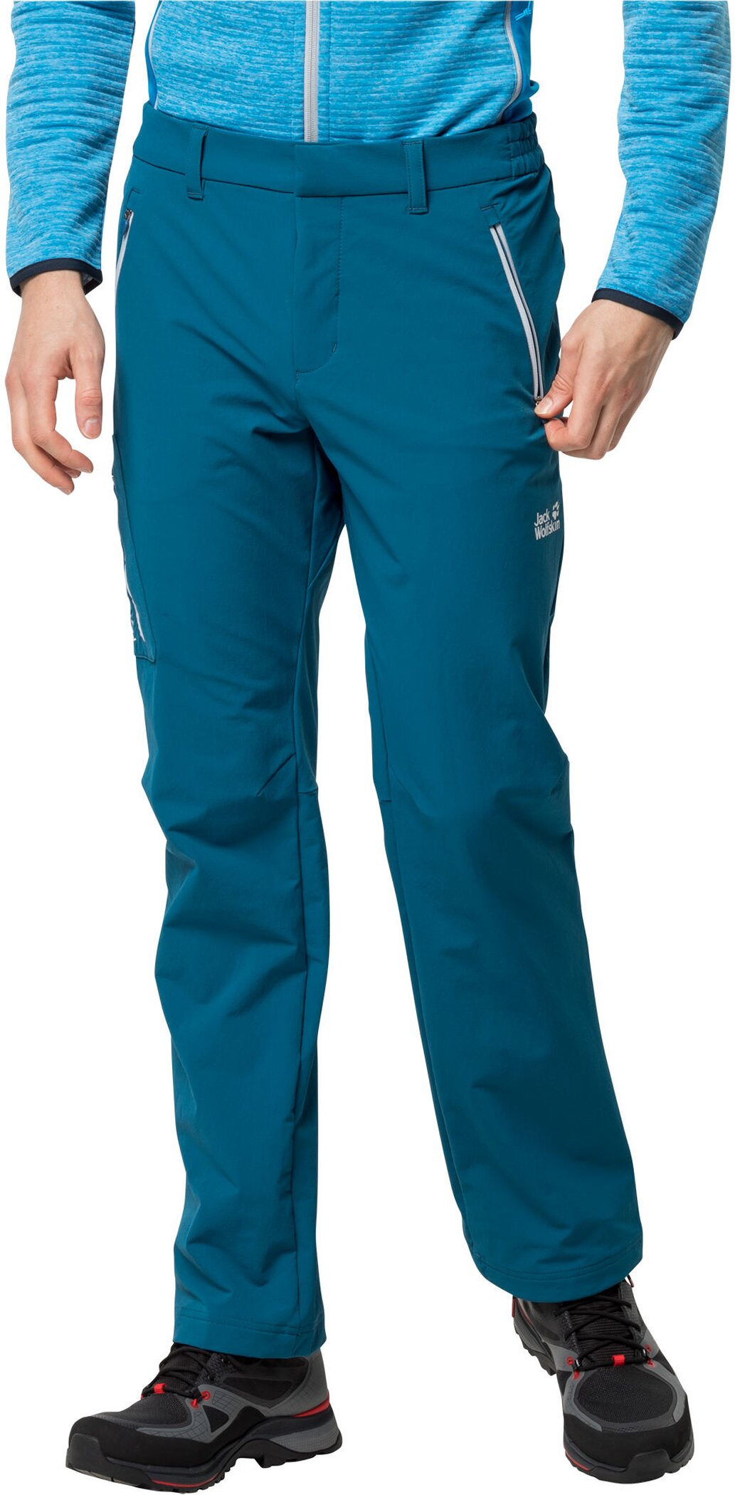 JACK WOLFSKIN OVERLAND II PANTS M DARK COBALT – Bild 2