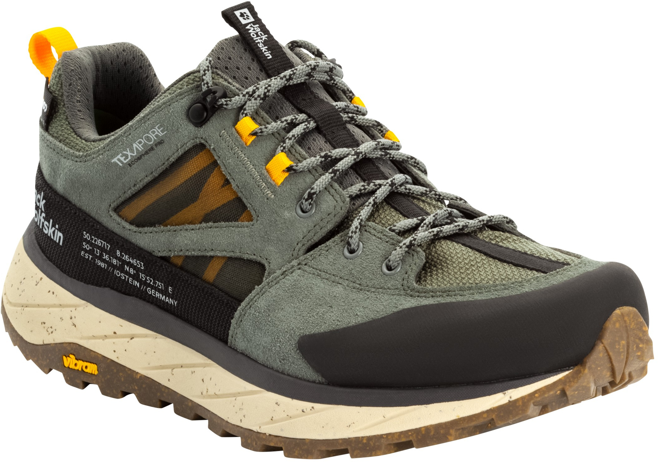 JACK WOLFSKIN TERRAQUEST TEXAPORE LOW M GECKO GREEN – Bild 2