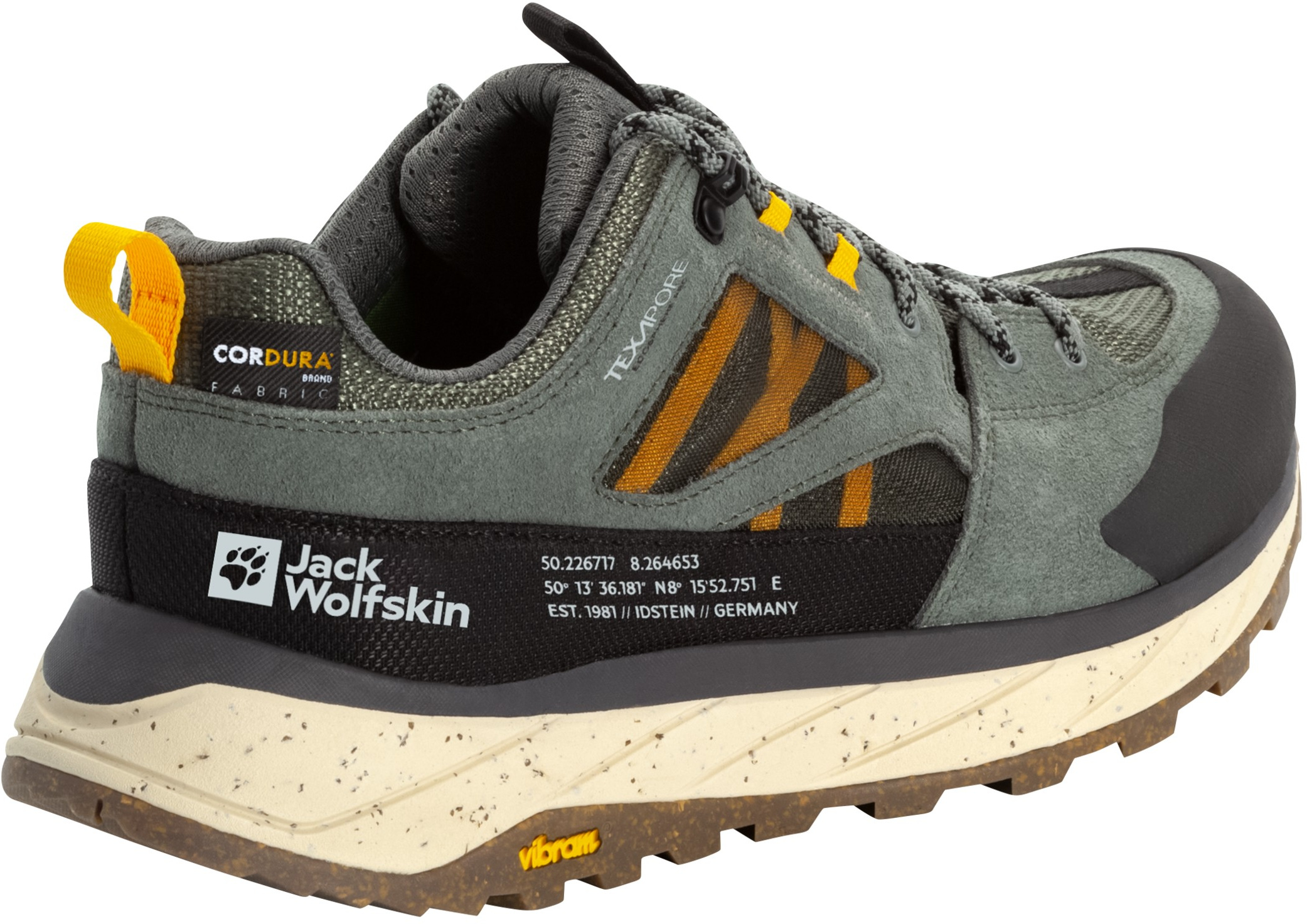 JACK WOLFSKIN TERRAQUEST TEXAPORE LOW M GECKO GREEN – Bild 5