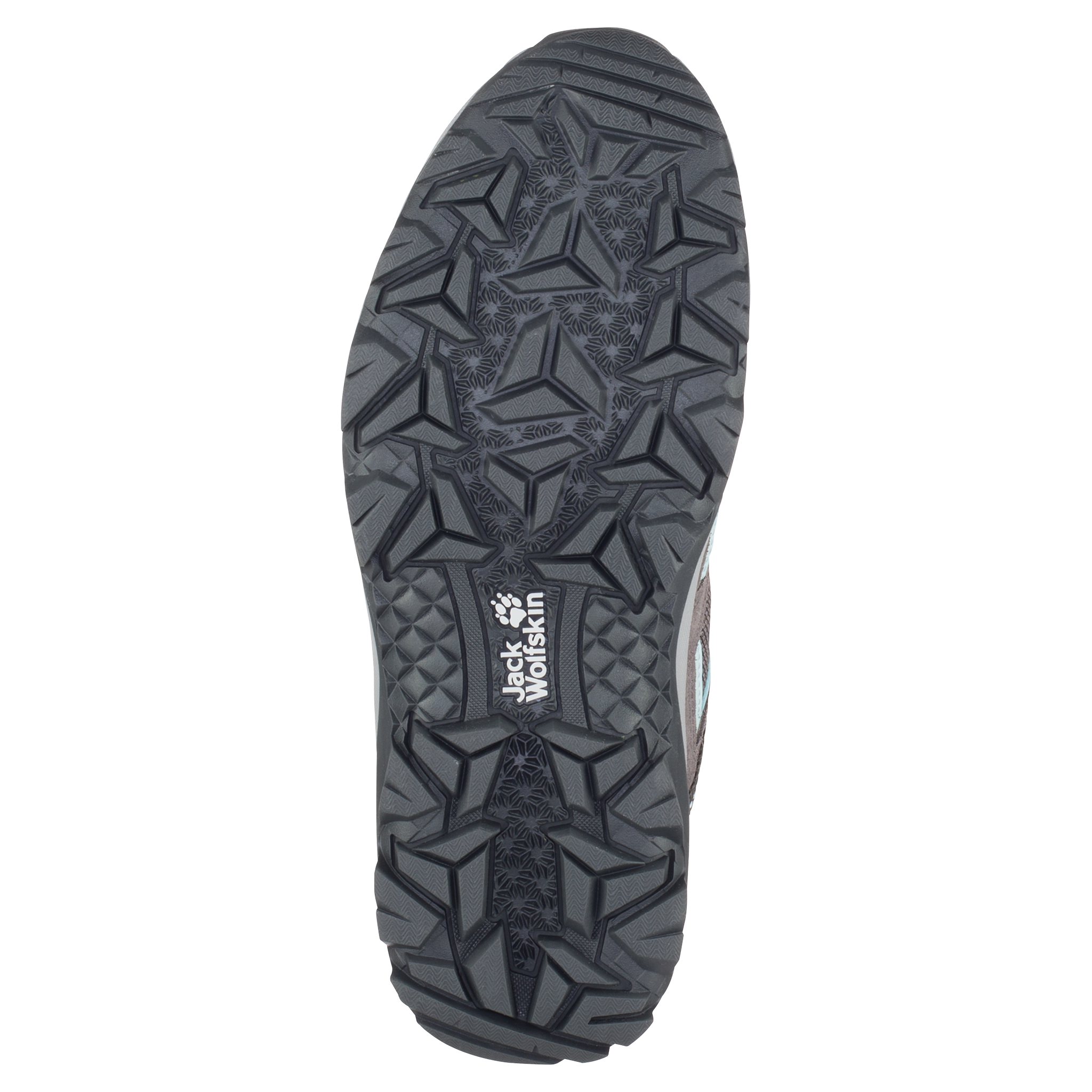 JACK WOLFSKIN VOJO 3 TEXAPORE LOW W TARMAC GREY / LIGHT BLUE – Bild 2