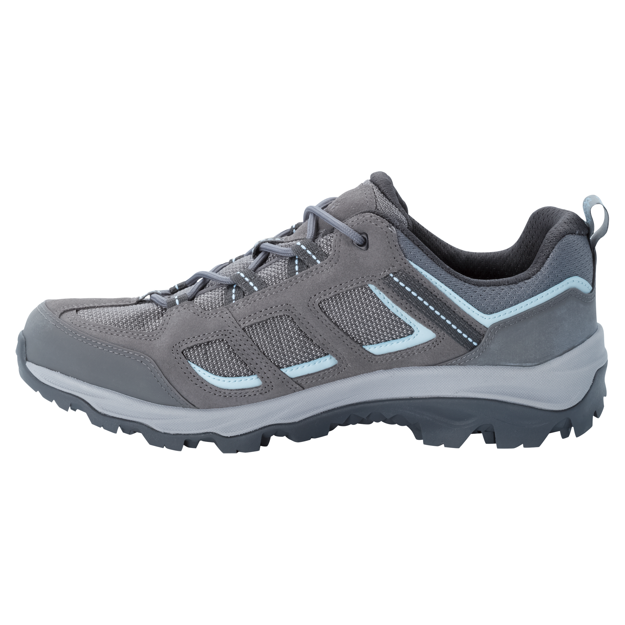JACK WOLFSKIN VOJO 3 TEXAPORE LOW W TARMAC GREY / LIGHT BLUE – Bild 5