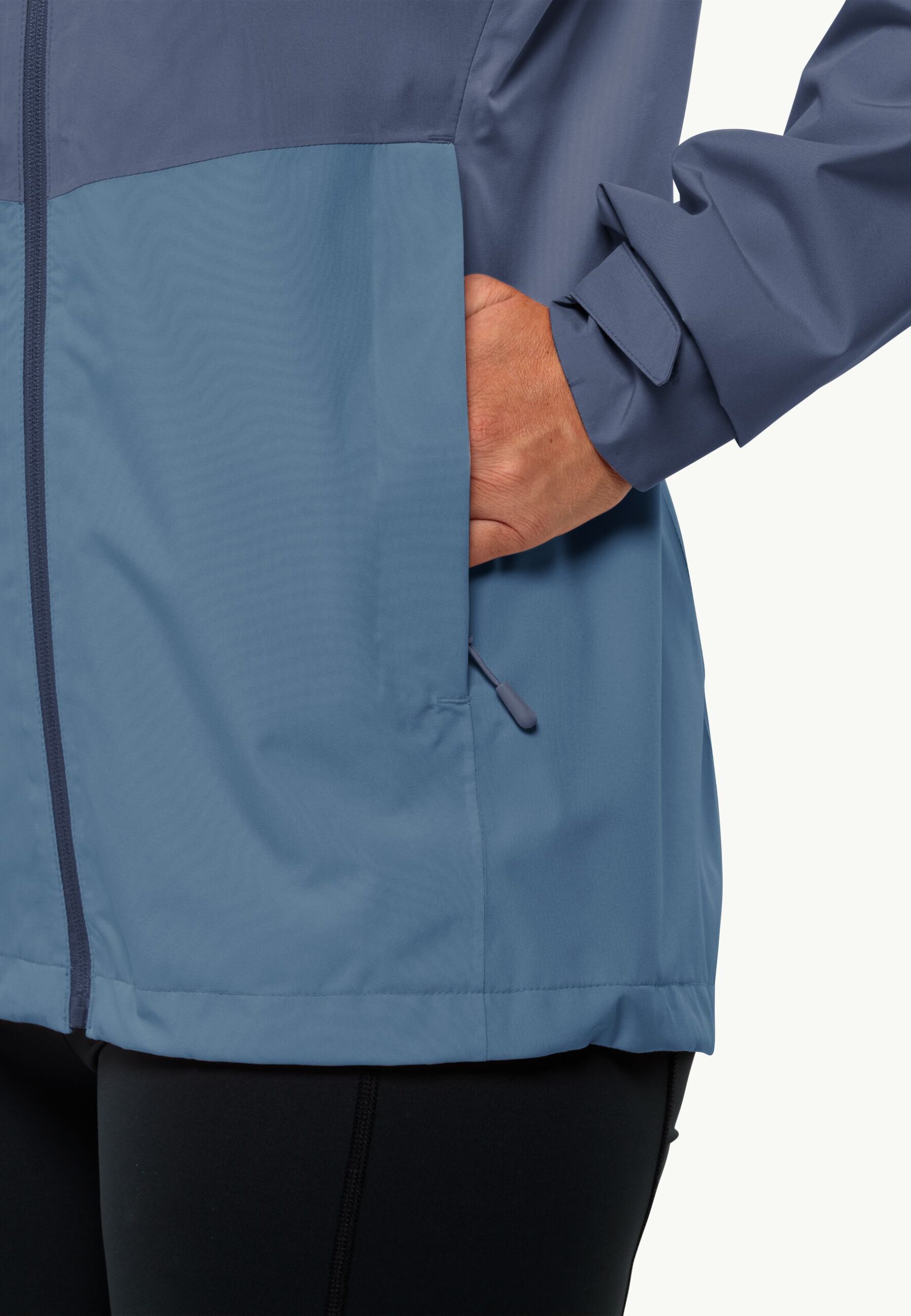 JACK WOLFSKIN WEILTAL 2L JKT W EVENING SKY – Bild 3