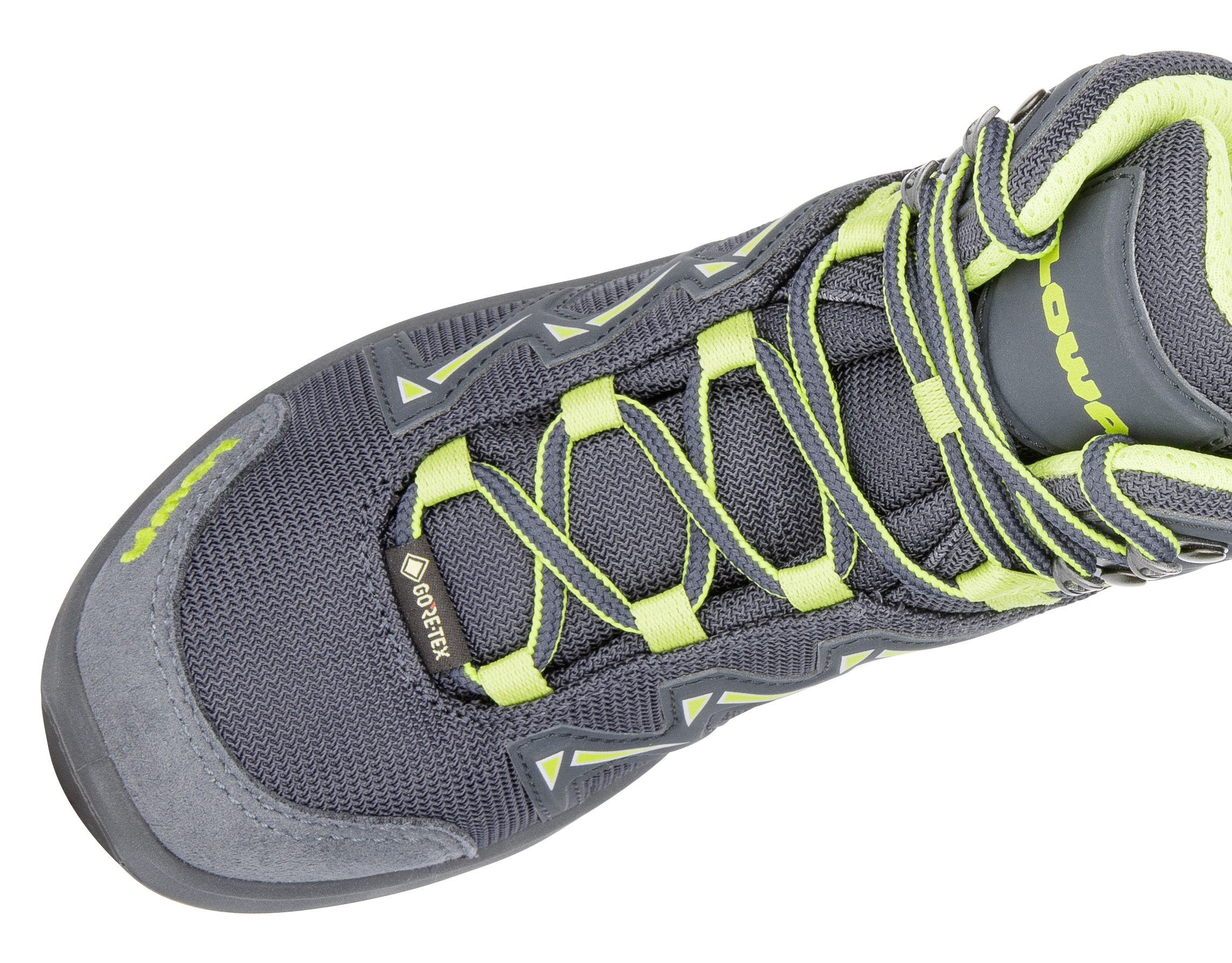 LOWA INNOX PRO GTX MID JUNIOR STAHLBLAU/LIMONE – Bild 3