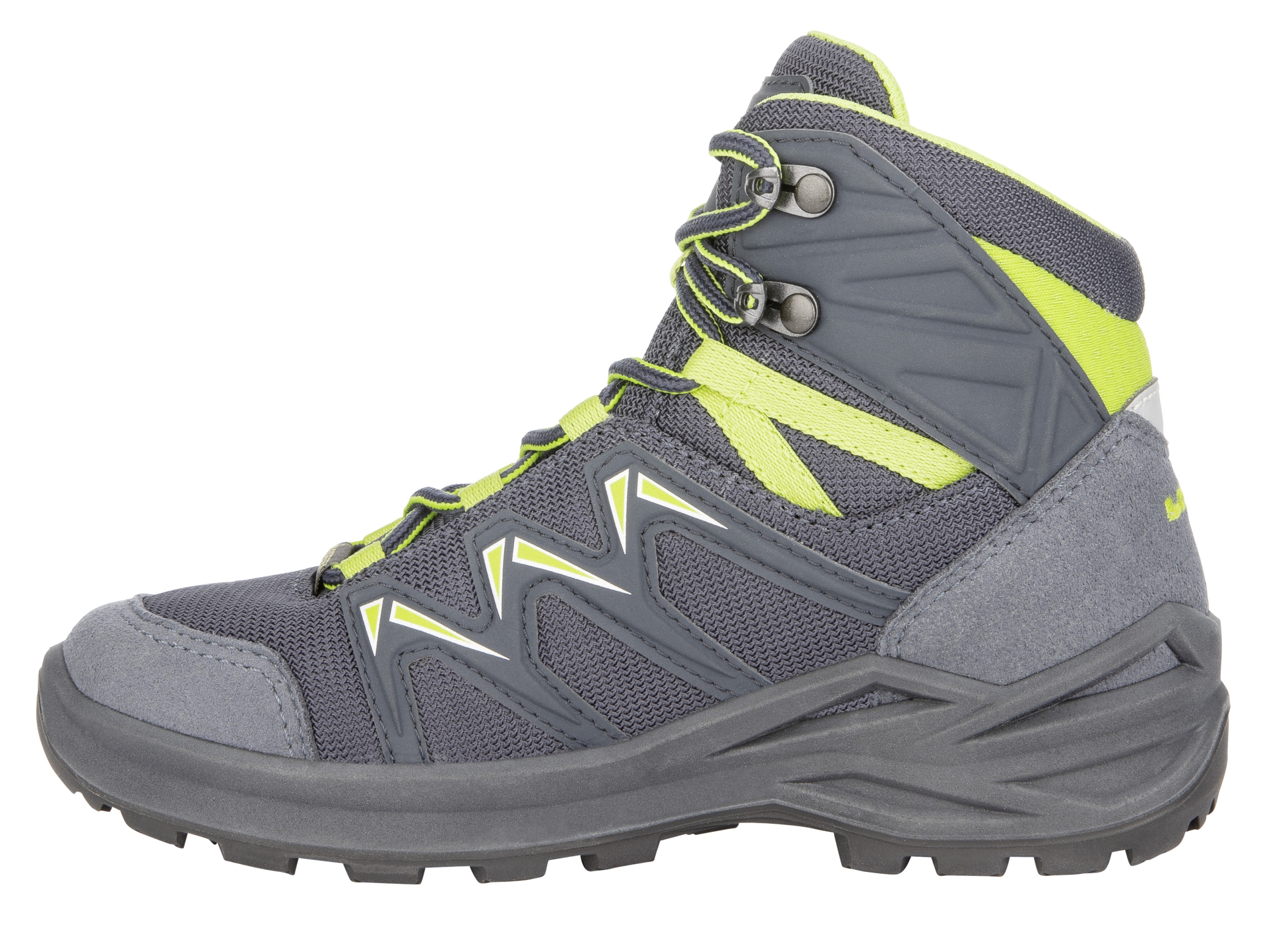 LOWA INNOX PRO GTX MID JUNIOR STAHLBLAU/LIMONE – Bild 7