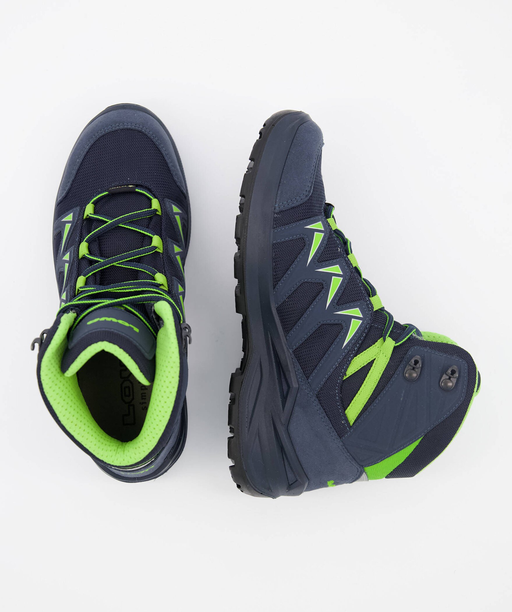 LOWA INNOX PRO GTX MID JUNIOR STAHLBLAU/LIMONE – Bild 8