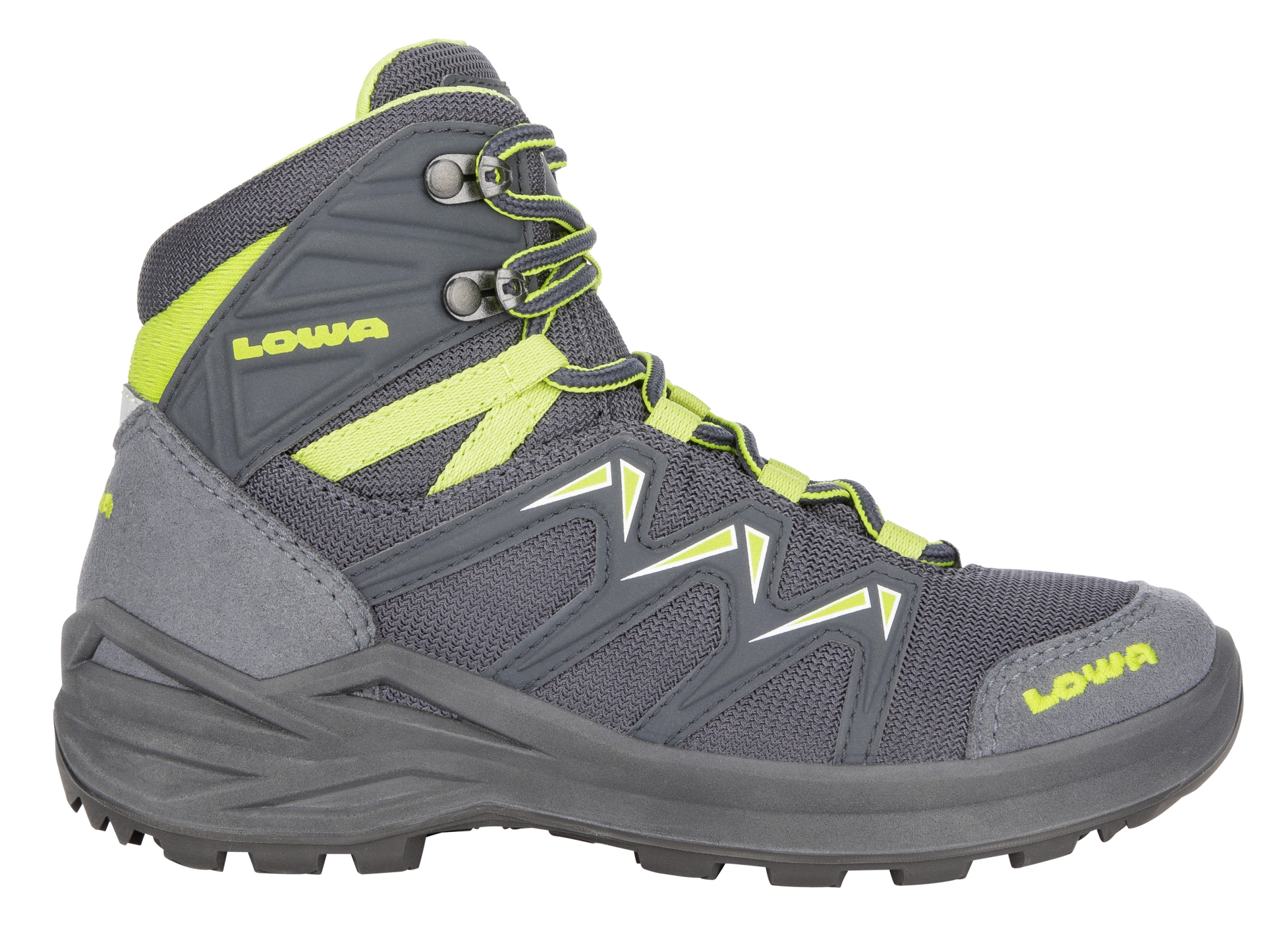 LOWA INNOX PRO GTX MID JUNIOR STAHLBLAU/LIMONE – Bild 3