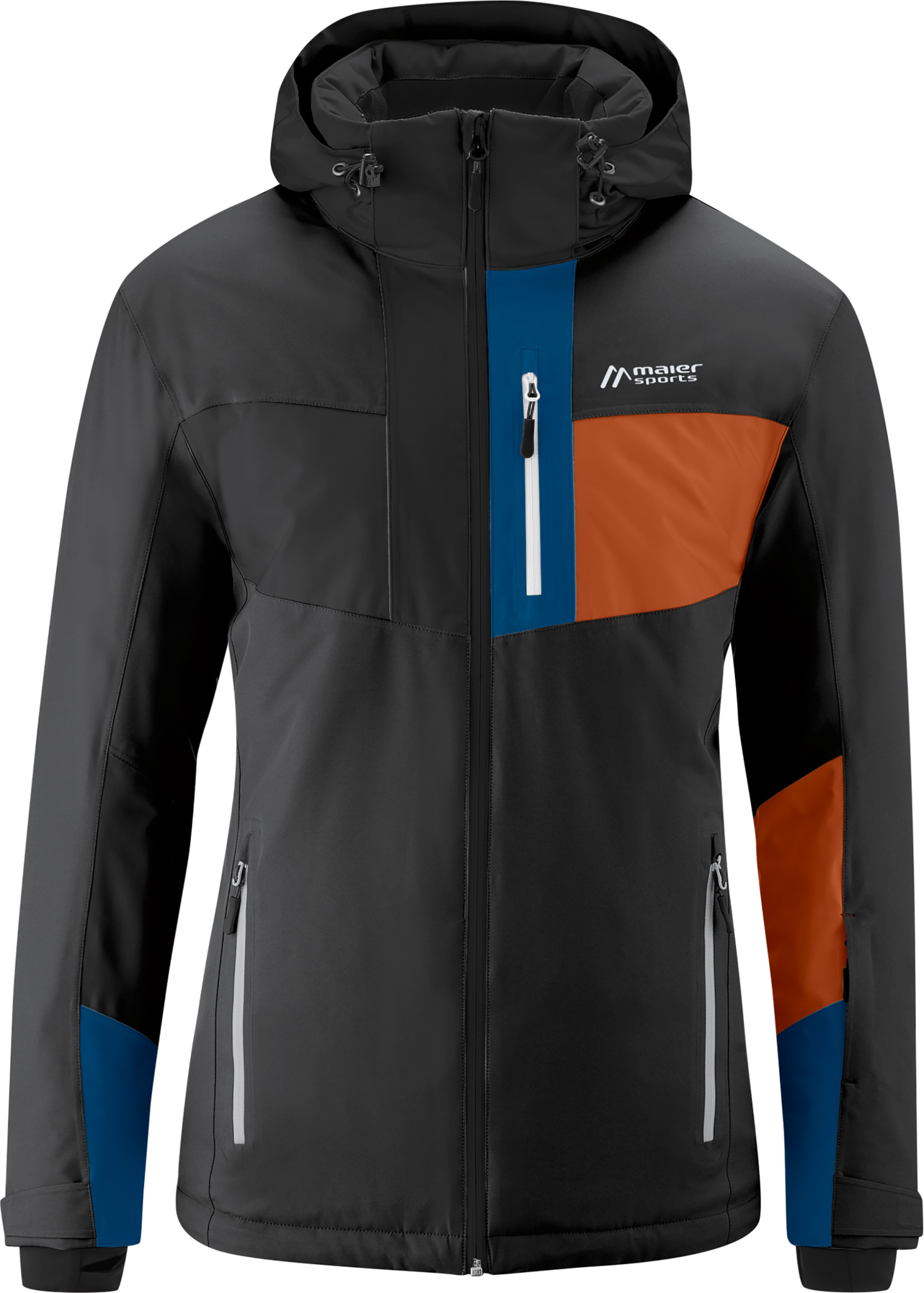 MAIER SPORTS Karleiten M He-Jacke mTEX el. BLACK/AZTEC/MARYP