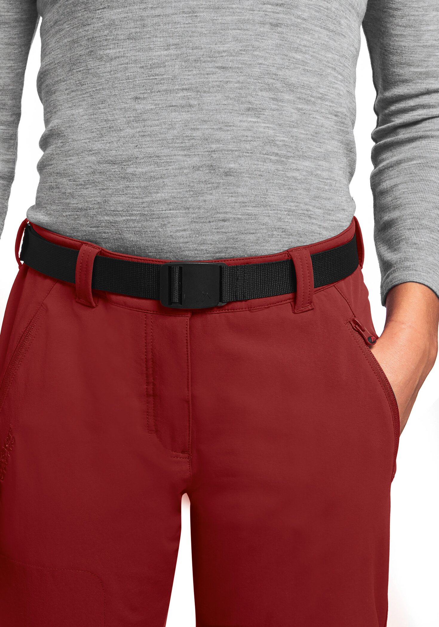 MAIER SPORTS Lana slim Da-Hose el. SUN-DRIED TOMATO – Bild 2
