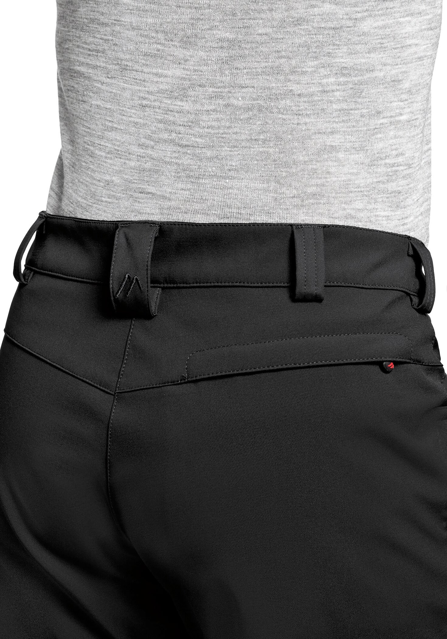 MAIER SPORTS Perlit W Da-Hose el. Softsh. BLACK – Bild 3