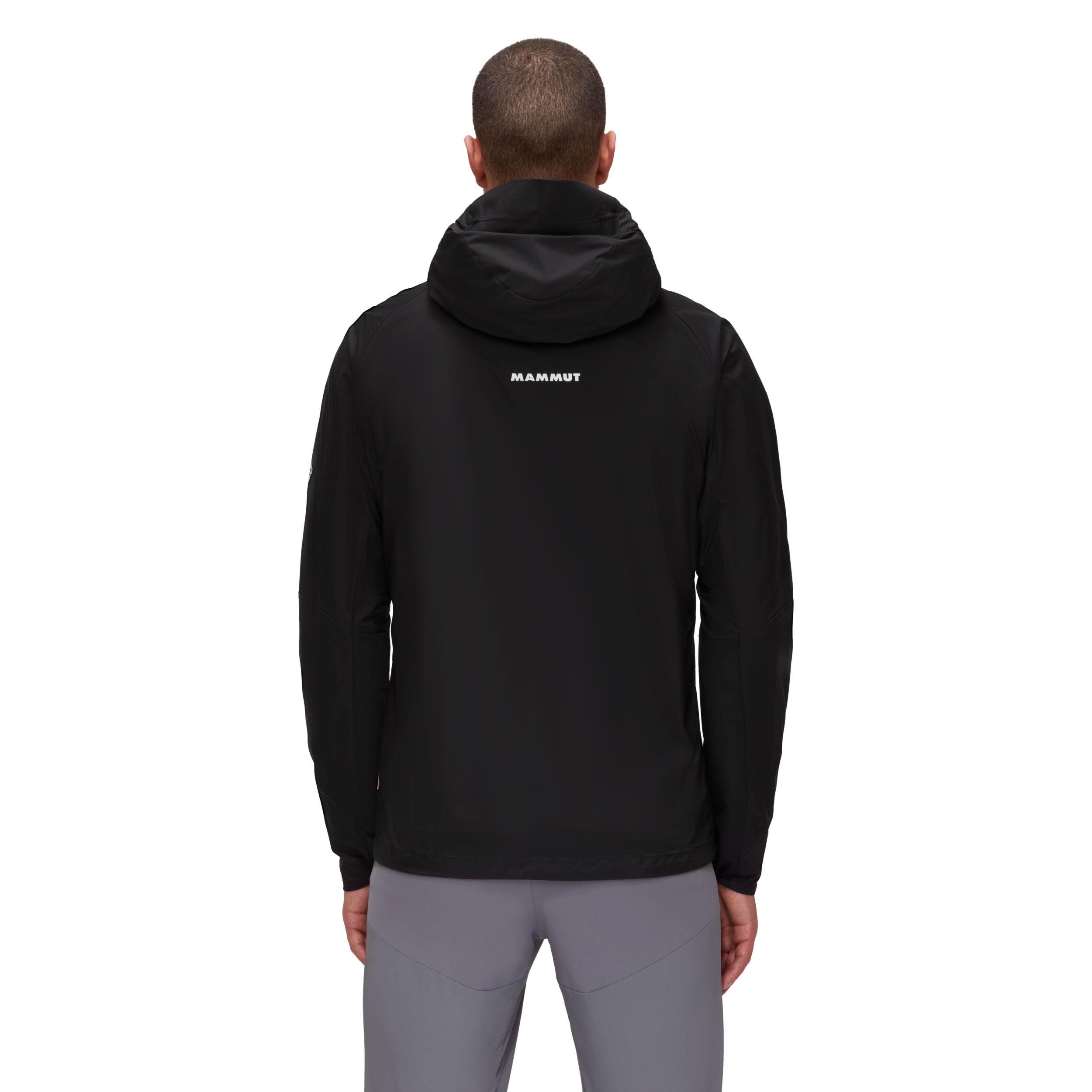 MAMMUT Aenergy WB Hooded Jacket Men BLACK – Bild 2