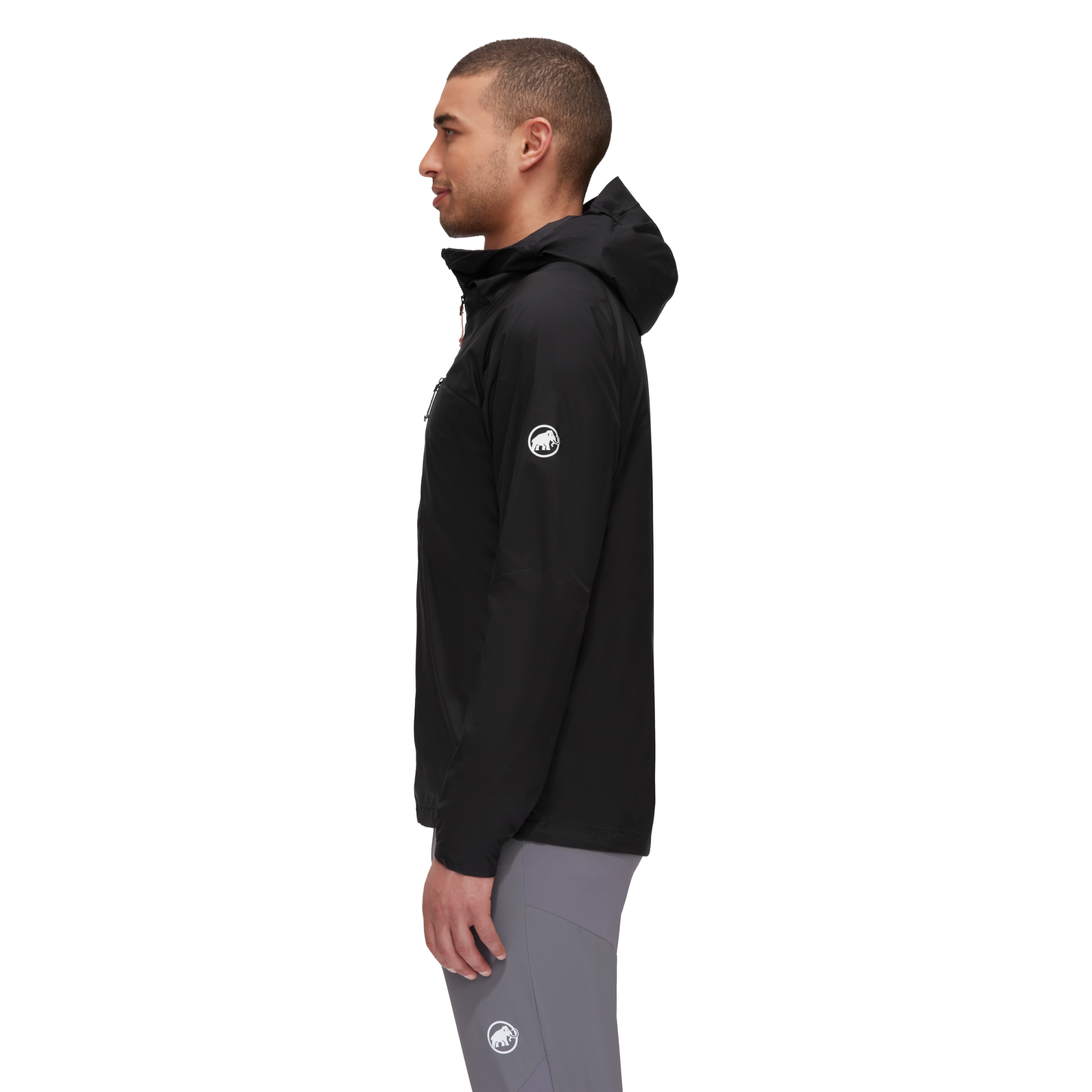 MAMMUT Aenergy WB Hooded Jacket Men BLACK – Bild 4