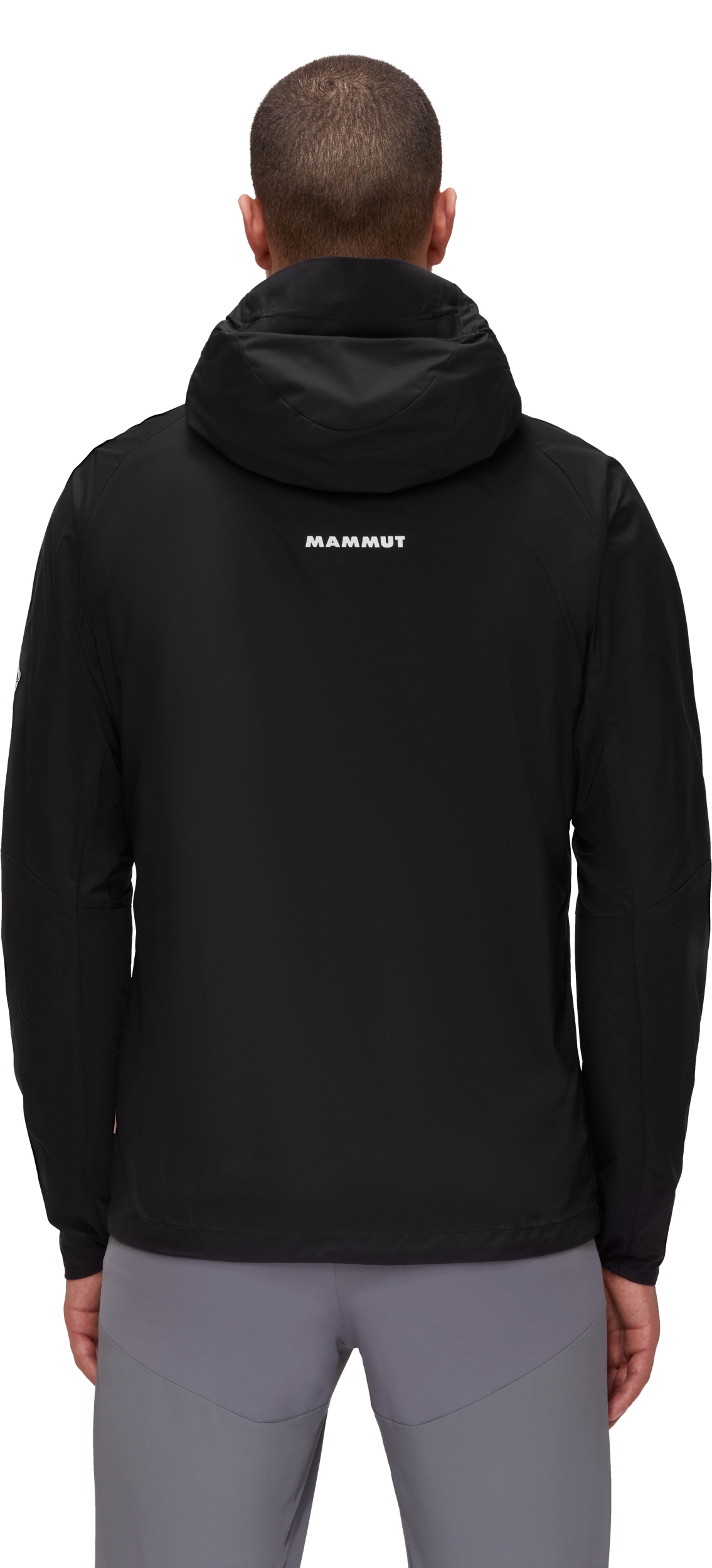 MAMMUT Aenergy WB Hooded Jacket Men BLACK – Bild 7