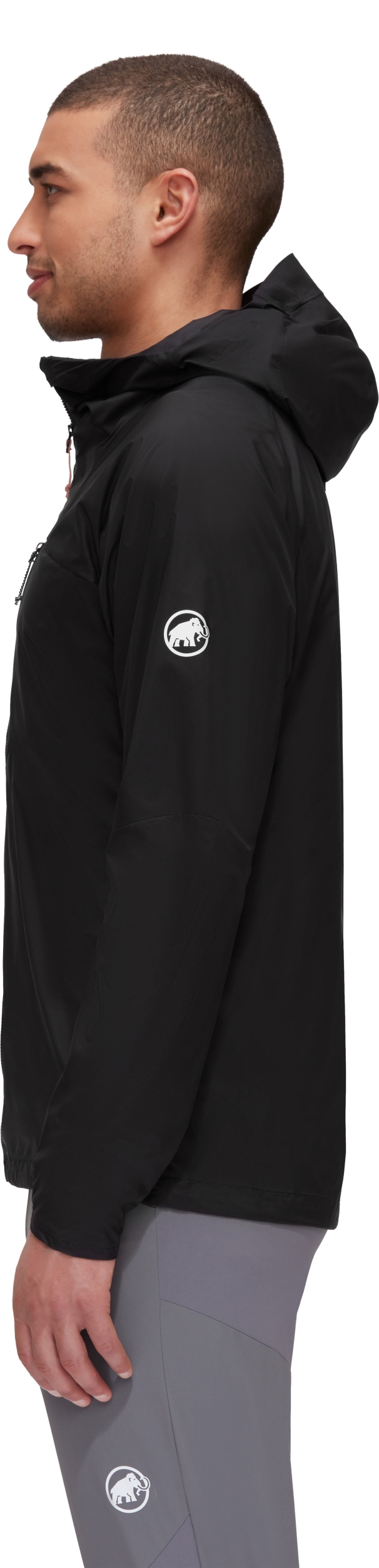 MAMMUT Aenergy WB Hooded Jacket Men BLACK – Bild 9