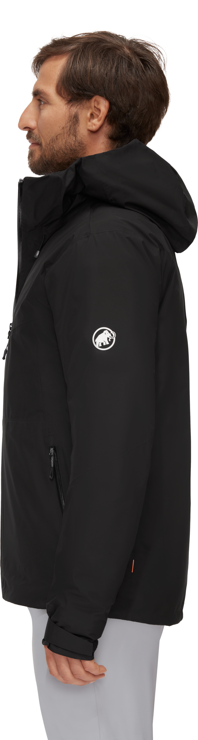MAMMUT Convey 3 in 1 HS Hooded Jacket Men BLACK-BLACK – Bild 5