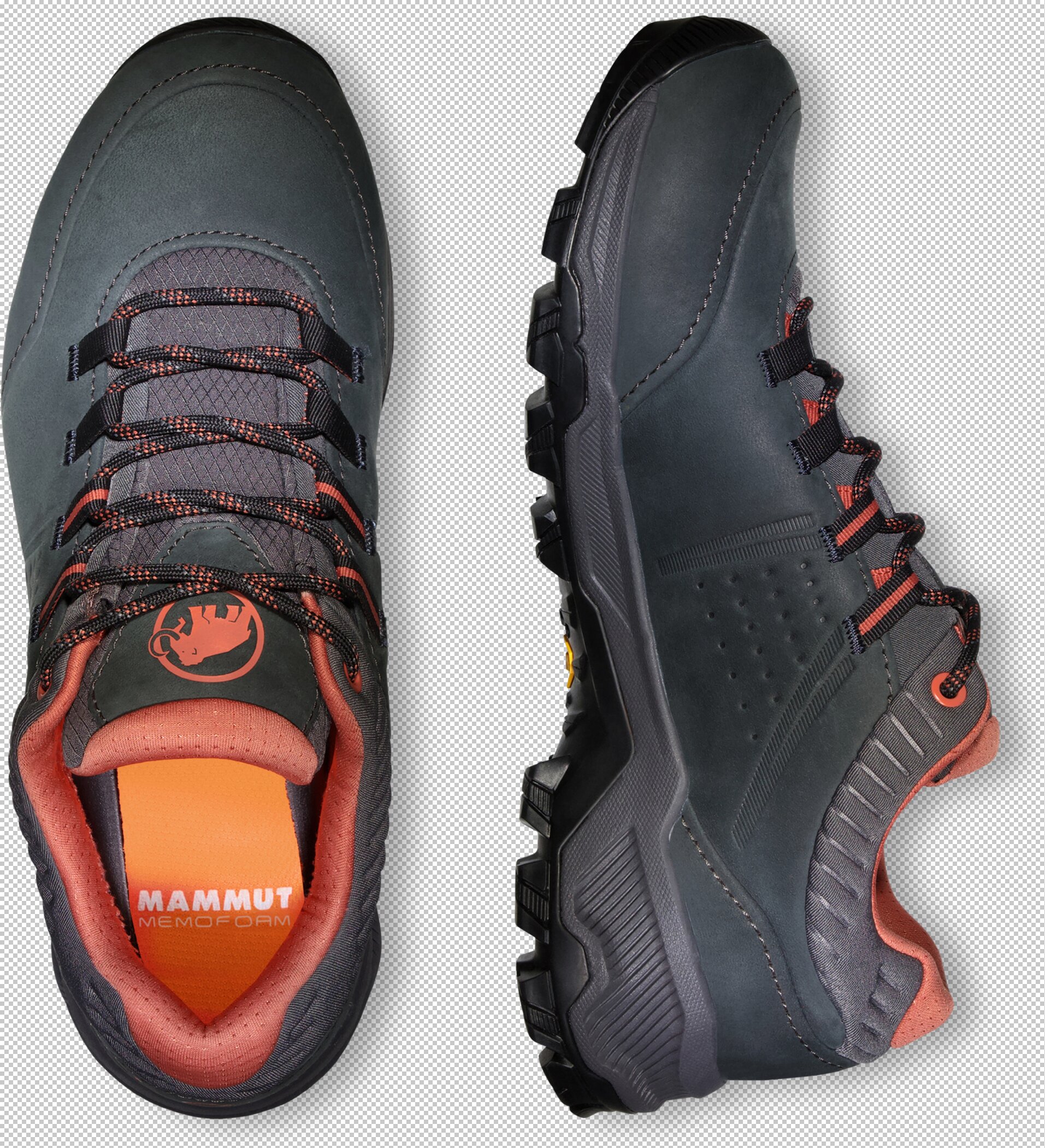 MAMMUT Nova IV Low GTX Women BLACK-APRICOT BRANDY – Bild 4