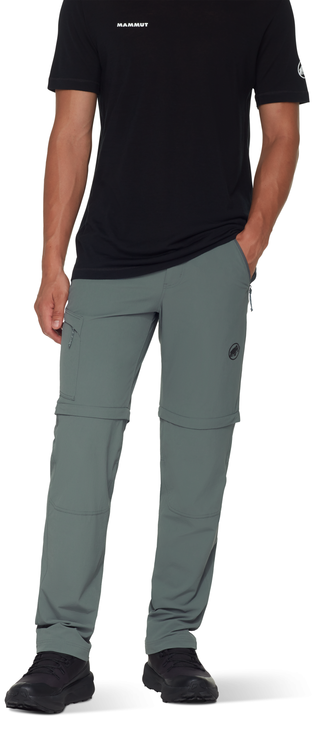 MAMMUT Runbold IV Zip Off Pants Men STRATA