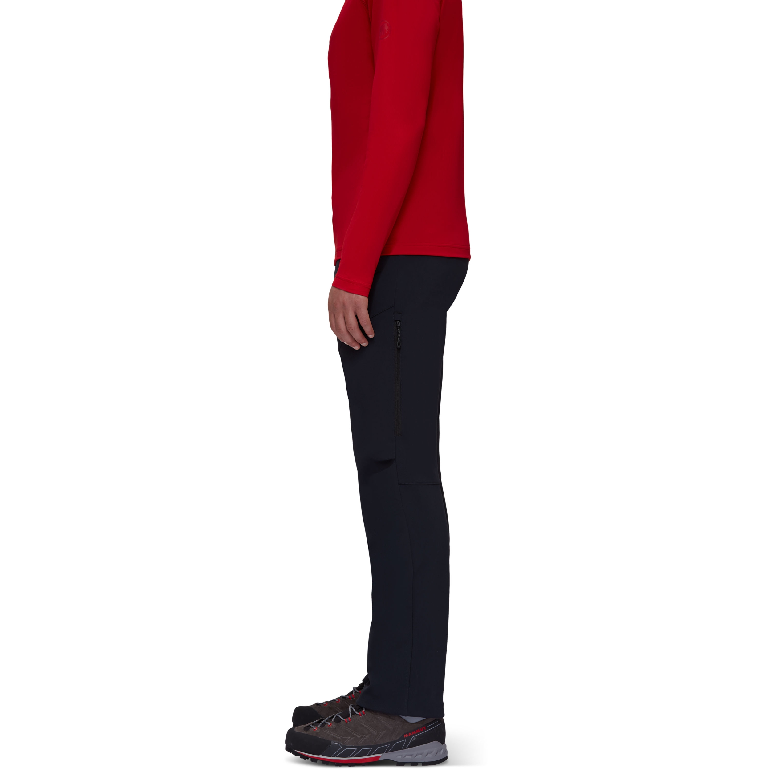MAMMUT Winter Hiking SO Pants Men BLACK – Bild 10