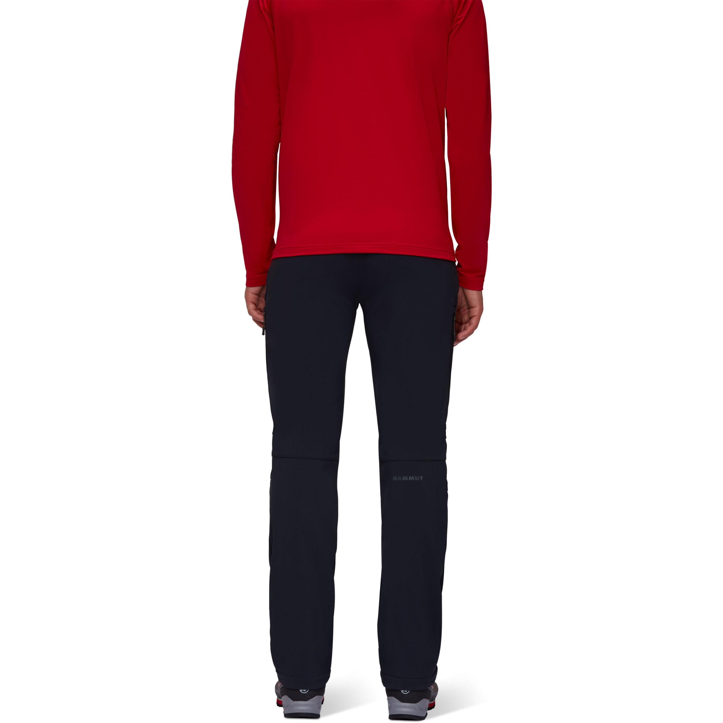 MAMMUT Winter Hiking SO Pants Men BLACK – Bild 8