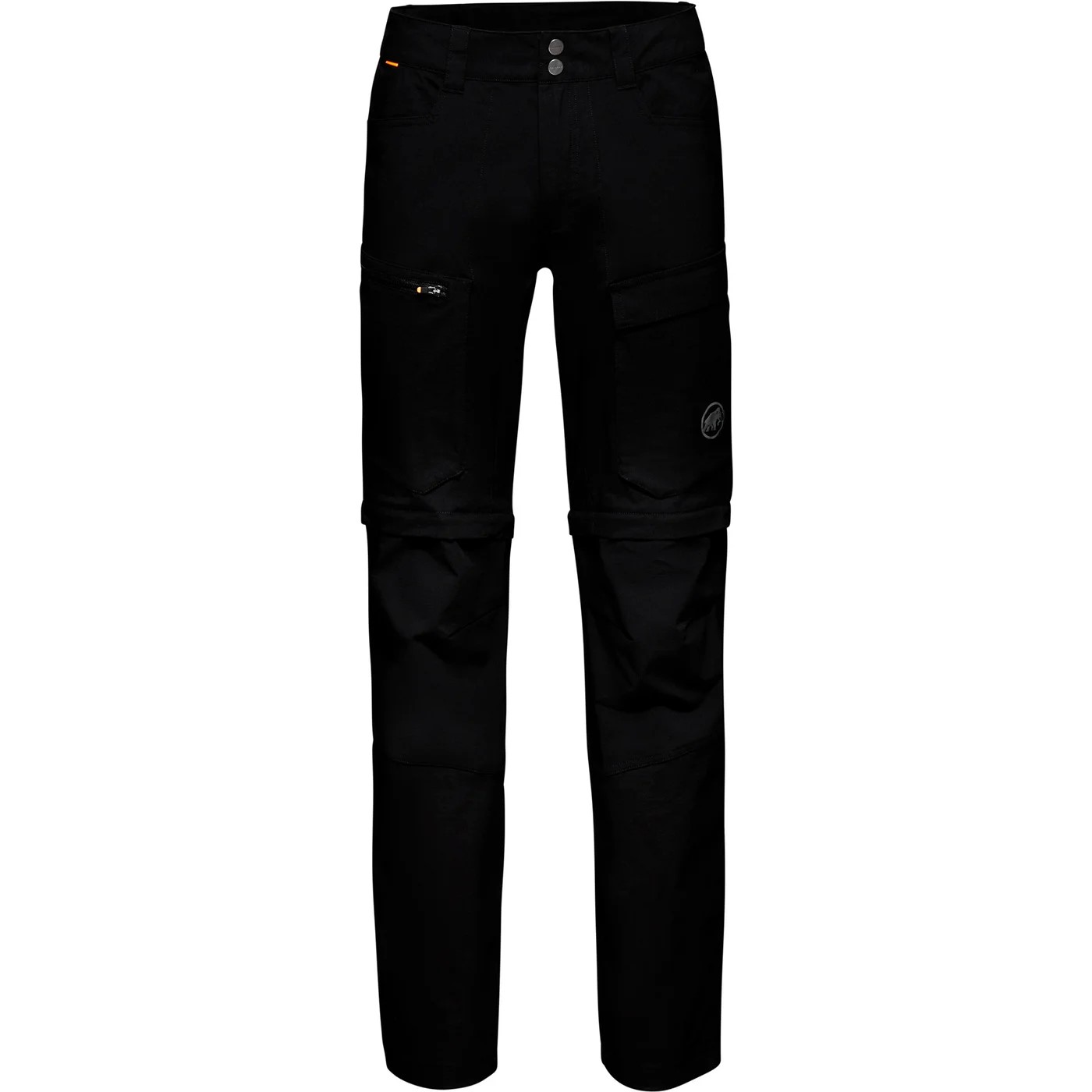MAMMUT Zinal Hybrid Zip Off Pants Men BLACK