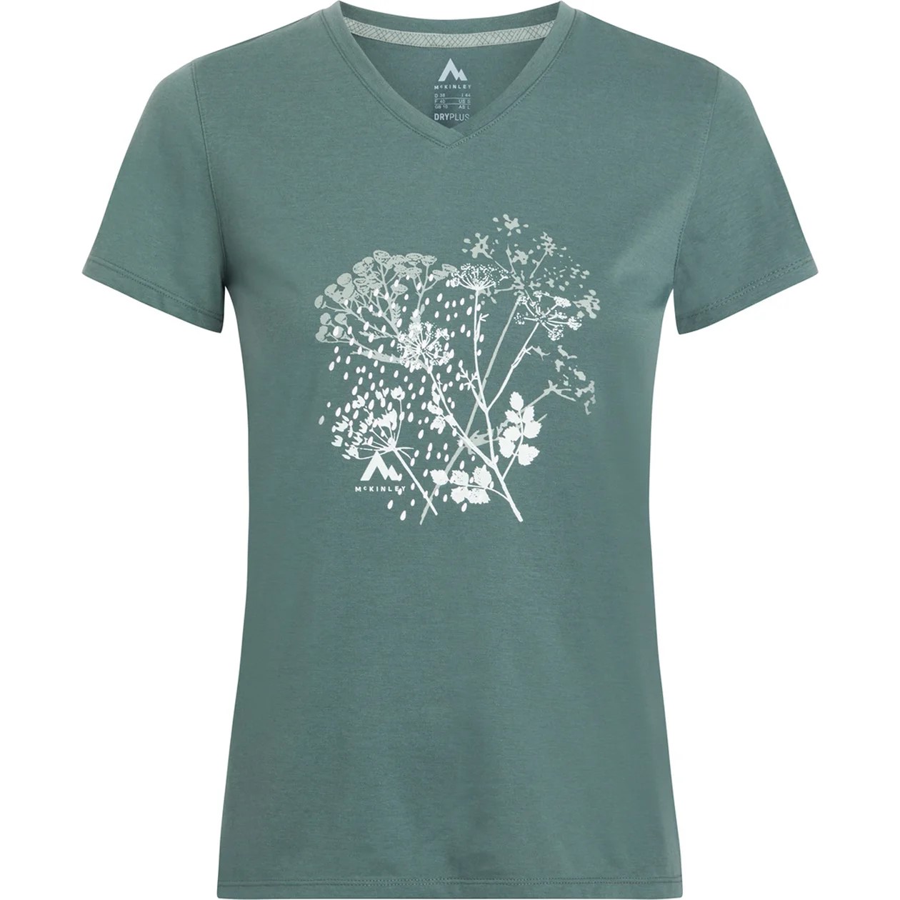 McKINLEY Da.-T-Shirt Nata W GREEN DARK