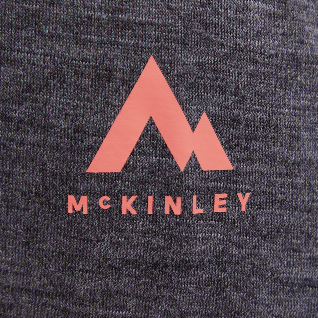 McKINLEY Da.-T-Shirt Shane TEE W MELANGE/GREY DARK – Bild 5