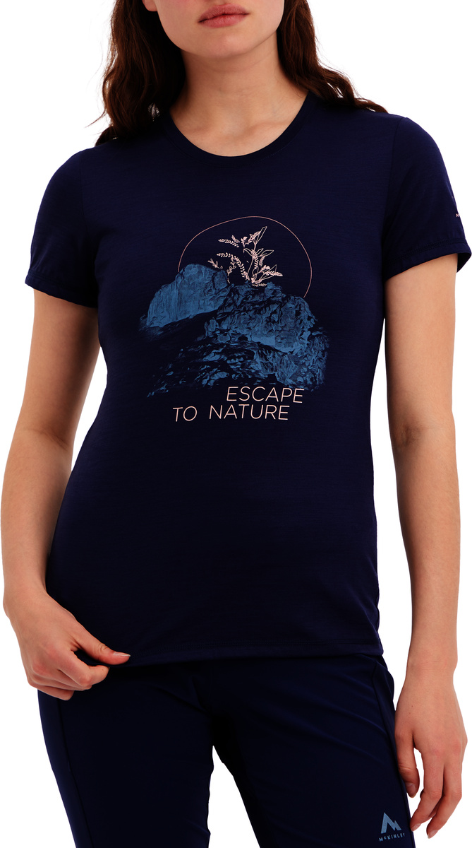 McKINLEY Da.-T-Shirt Shay W NAVY DARK – Bild 3