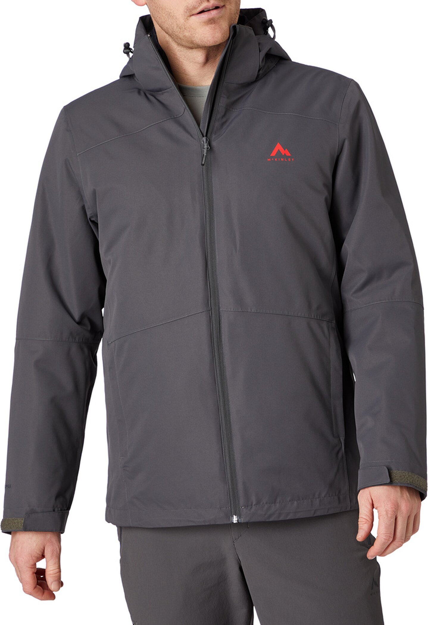 McKINLEY He.-Doppel-Jacke Kamala 3:1 ux ANTHRACITE/BLACK NIG – Bild 2