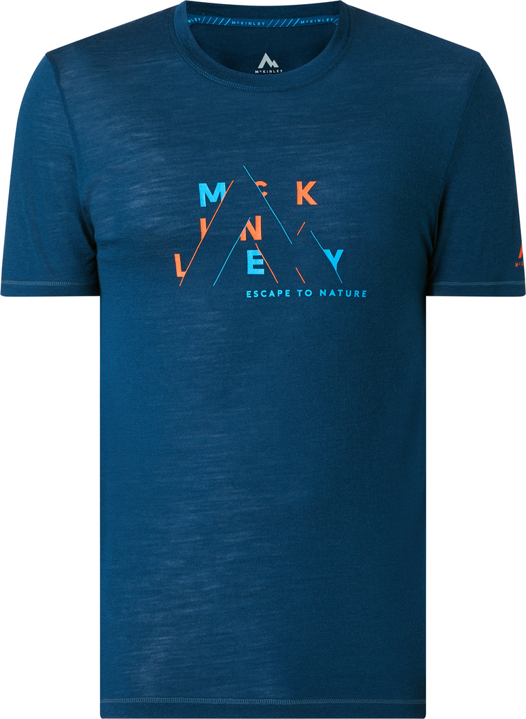 McKINLEY He.-T-Shirt Hicks ux BLUE PETROL