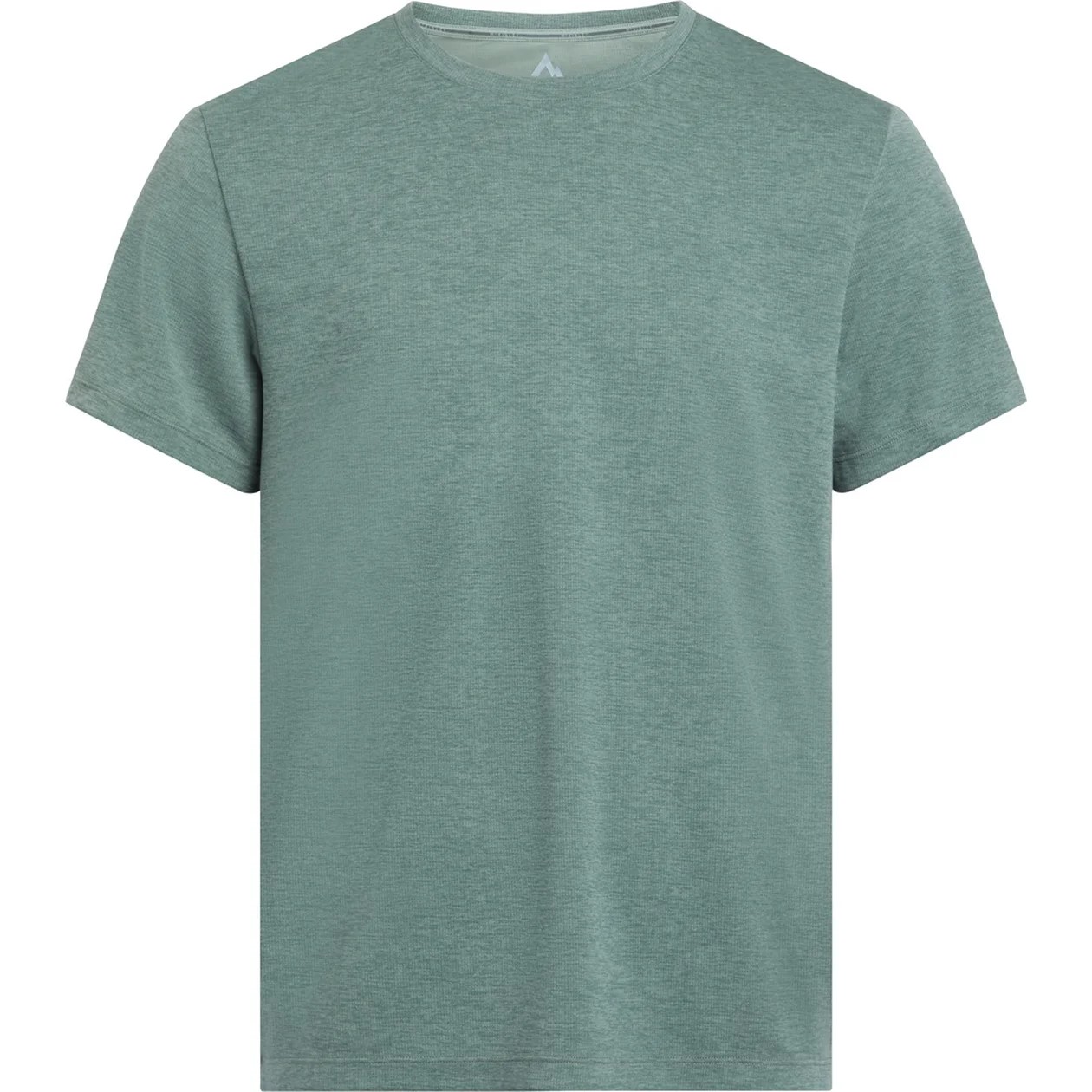McKINLEY He.-T-Shirt Hunu M MELANGE/GREEN DARK