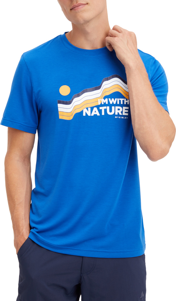 McKINLEY He.-T-Shirt Roggo M BLUE DARK – Bild 2