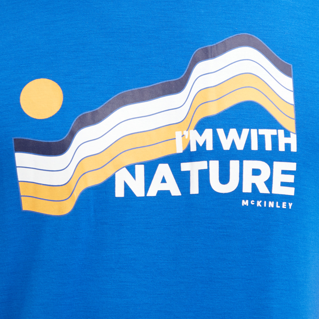 McKINLEY He.-T-Shirt Roggo M BLUE DARK – Bild 3