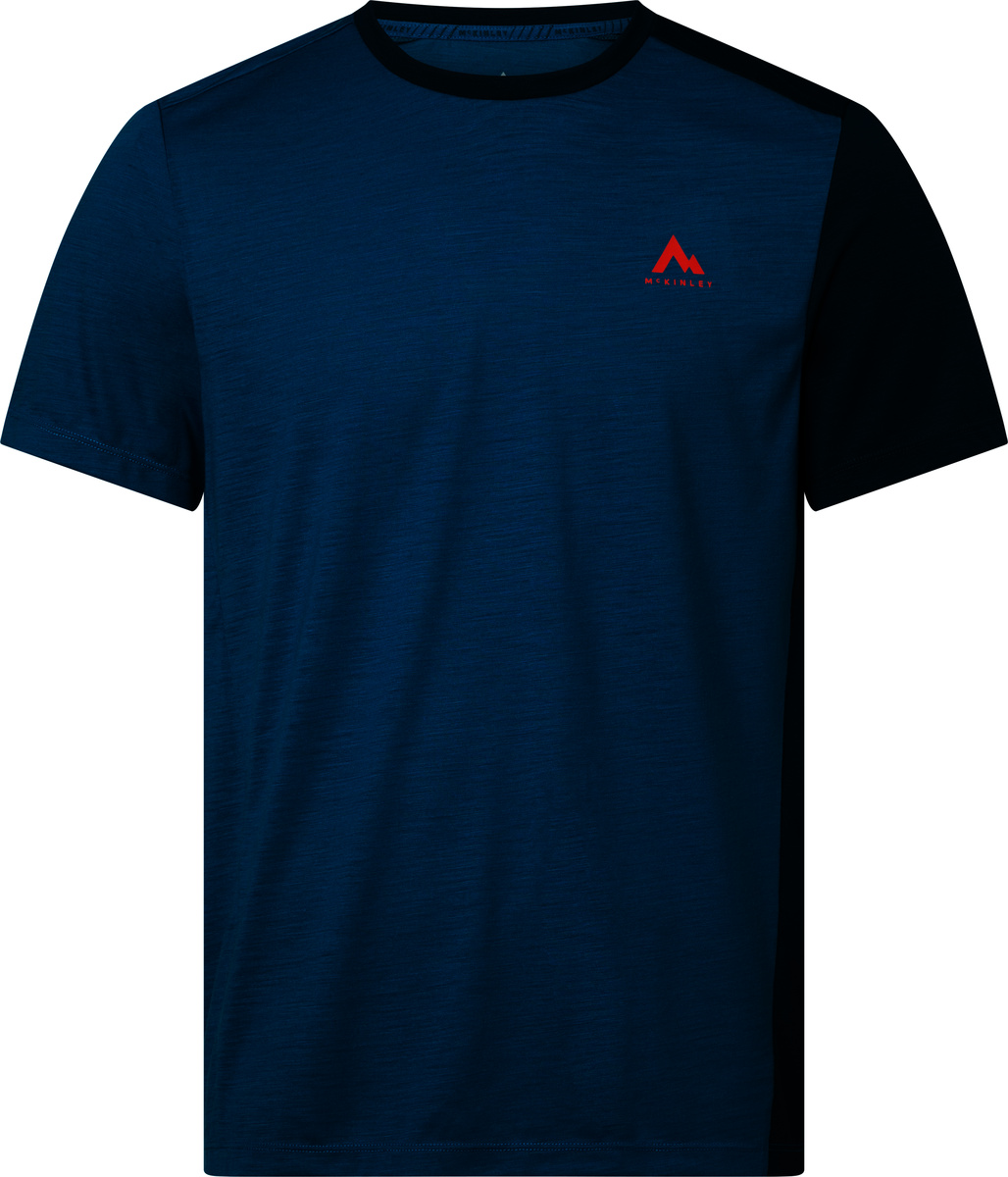 McKINLEY He.-T-Shirt Shiva M BLUE PETROL/BLUE PET