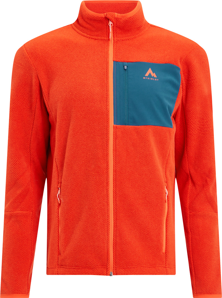McKINLEY He.-Unterjacke Tallac ux MELANGE/RED