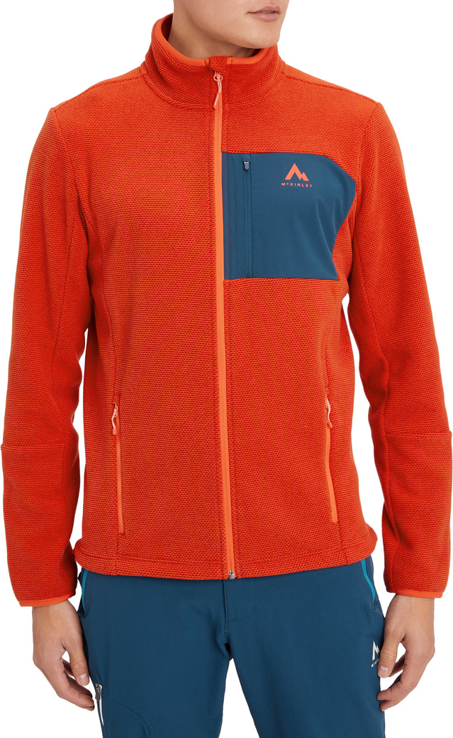 McKINLEY He.-Unterjacke Tallac ux MELANGE/RED – Bild 2