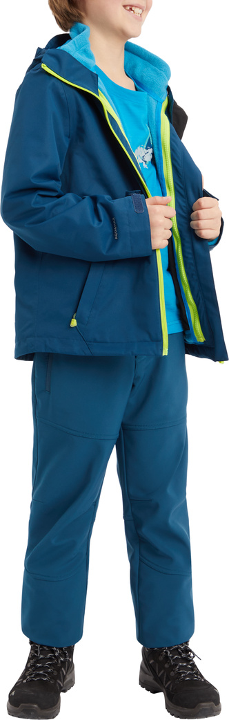 McKINLEY Ju.-Doppel-Jacke Justin 3:1 jrs BLUE PETROL/BLUE/GRE – Bild 3
