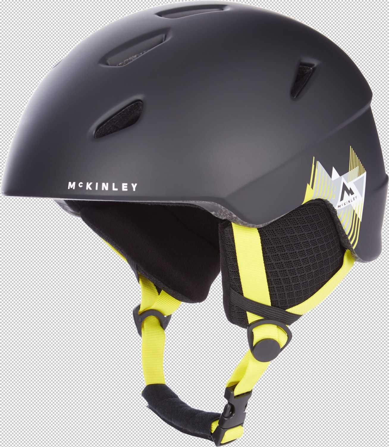 McKINLEY Ki.-Ski-Helm Pulse JR HS-016 BLACK/YELLOW