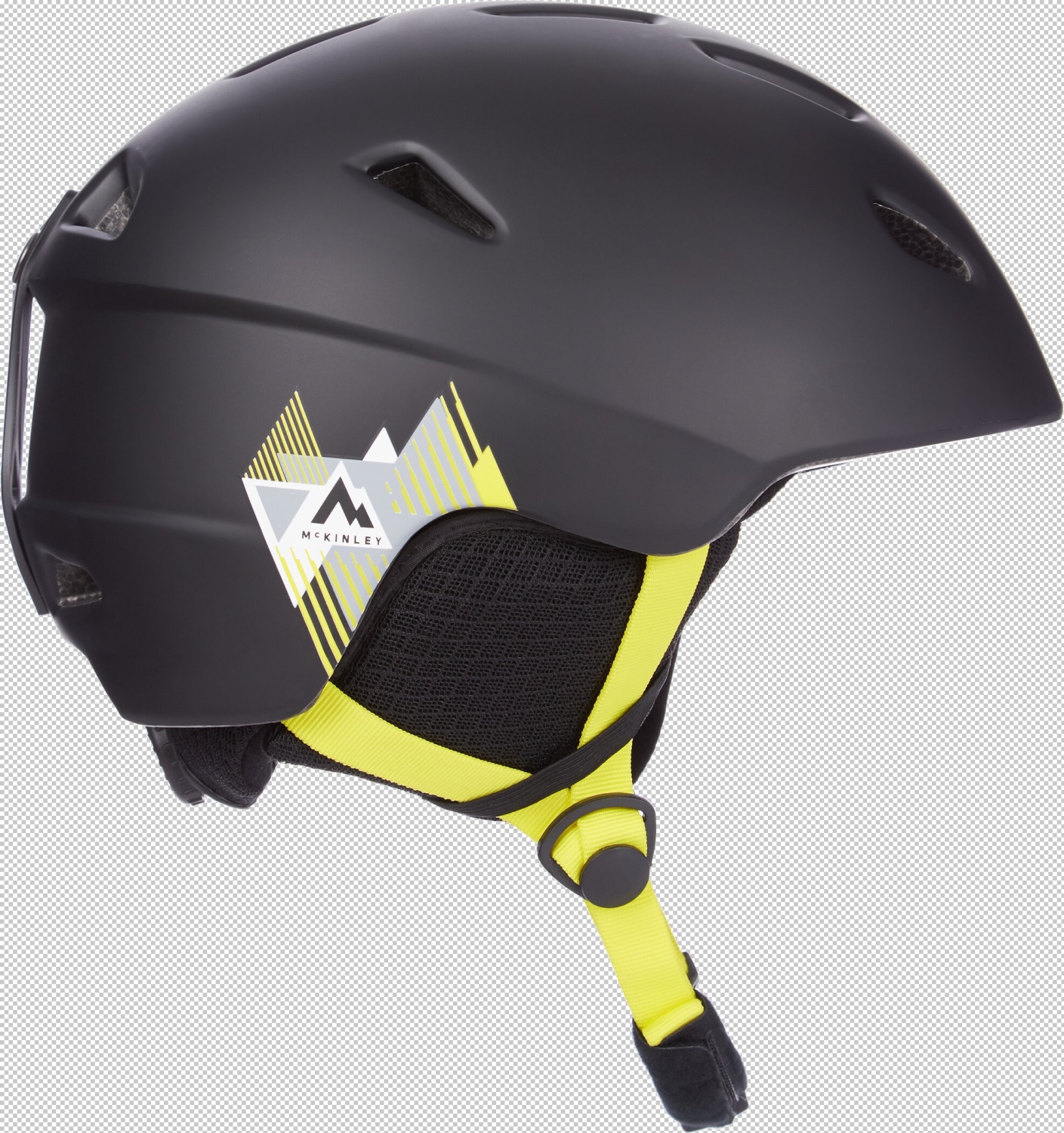 McKINLEY Ki.-Ski-Helm Pulse JR HS-016 BLACK/YELLOW – Bild 2