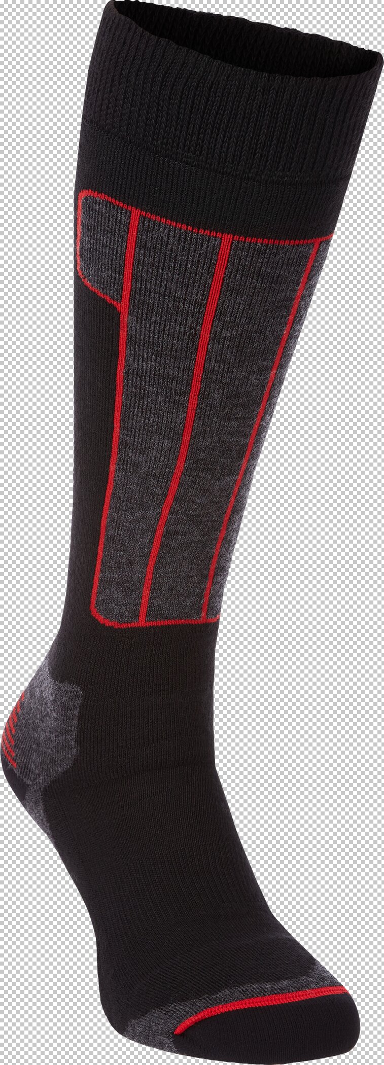 McKINLEY Ux.-Strumpf Bemy II ux BLACK NIGHT / RED