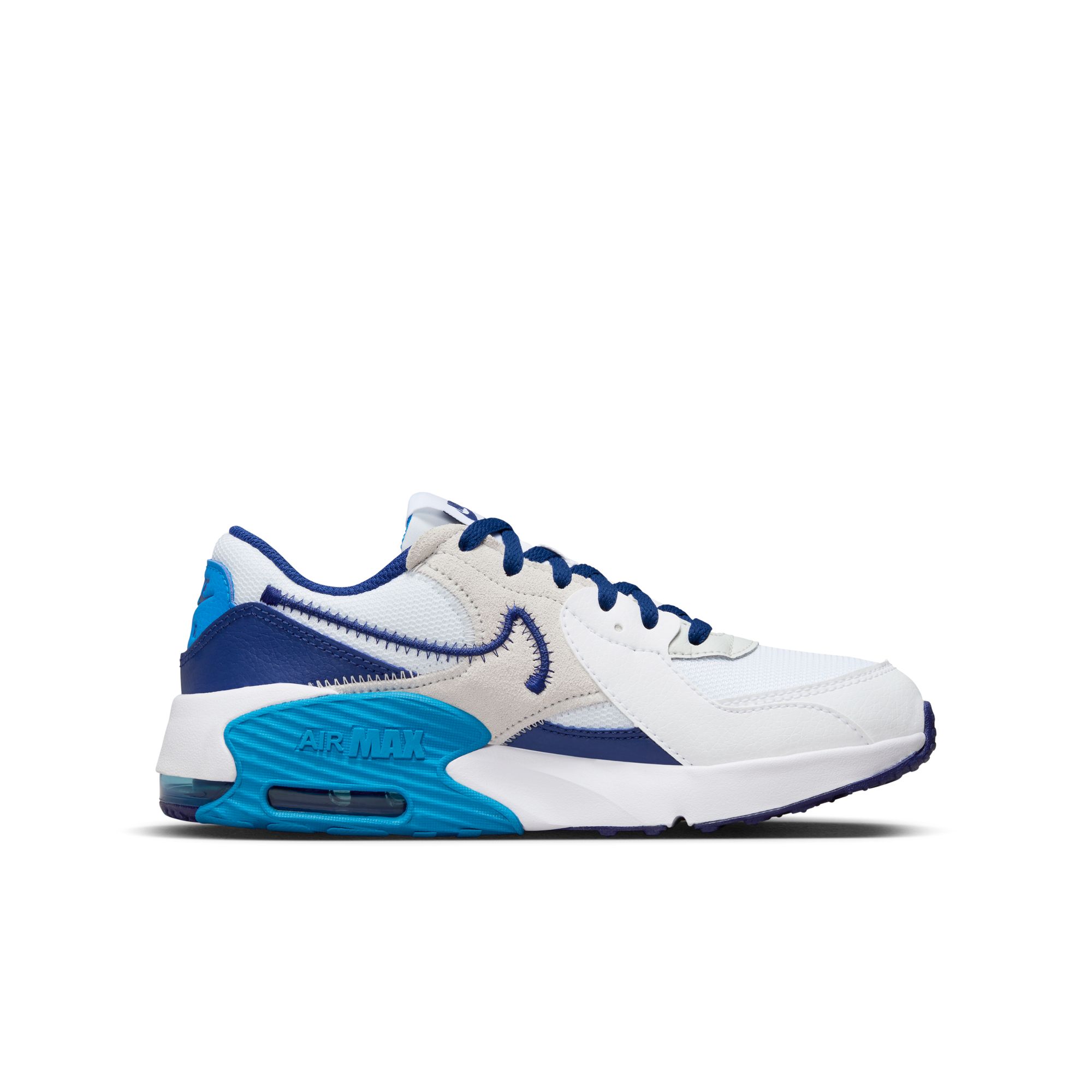 NIKE NIKE AIR MAX EXCEE GS WHITE/DEEP ROYAL BLUE-PHOT – Bild 7