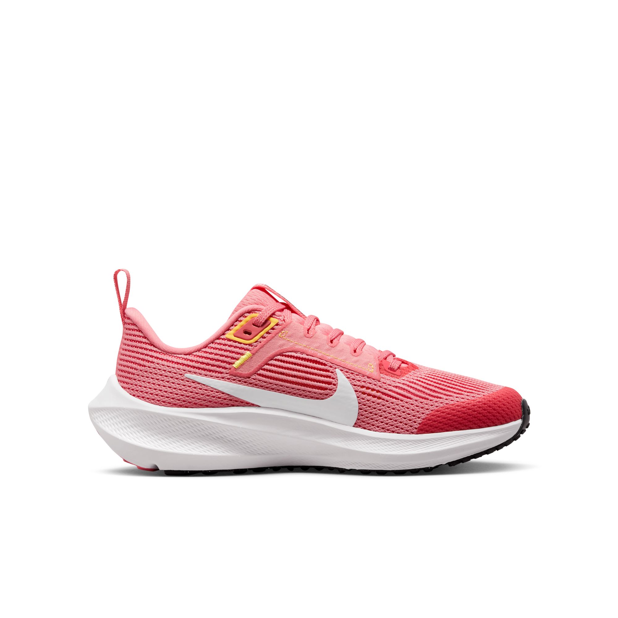 NIKE NIKE AIR ZOOM PEGASUS 40 (GS) CORAL CHALK/WHITE-CITRON PULSE