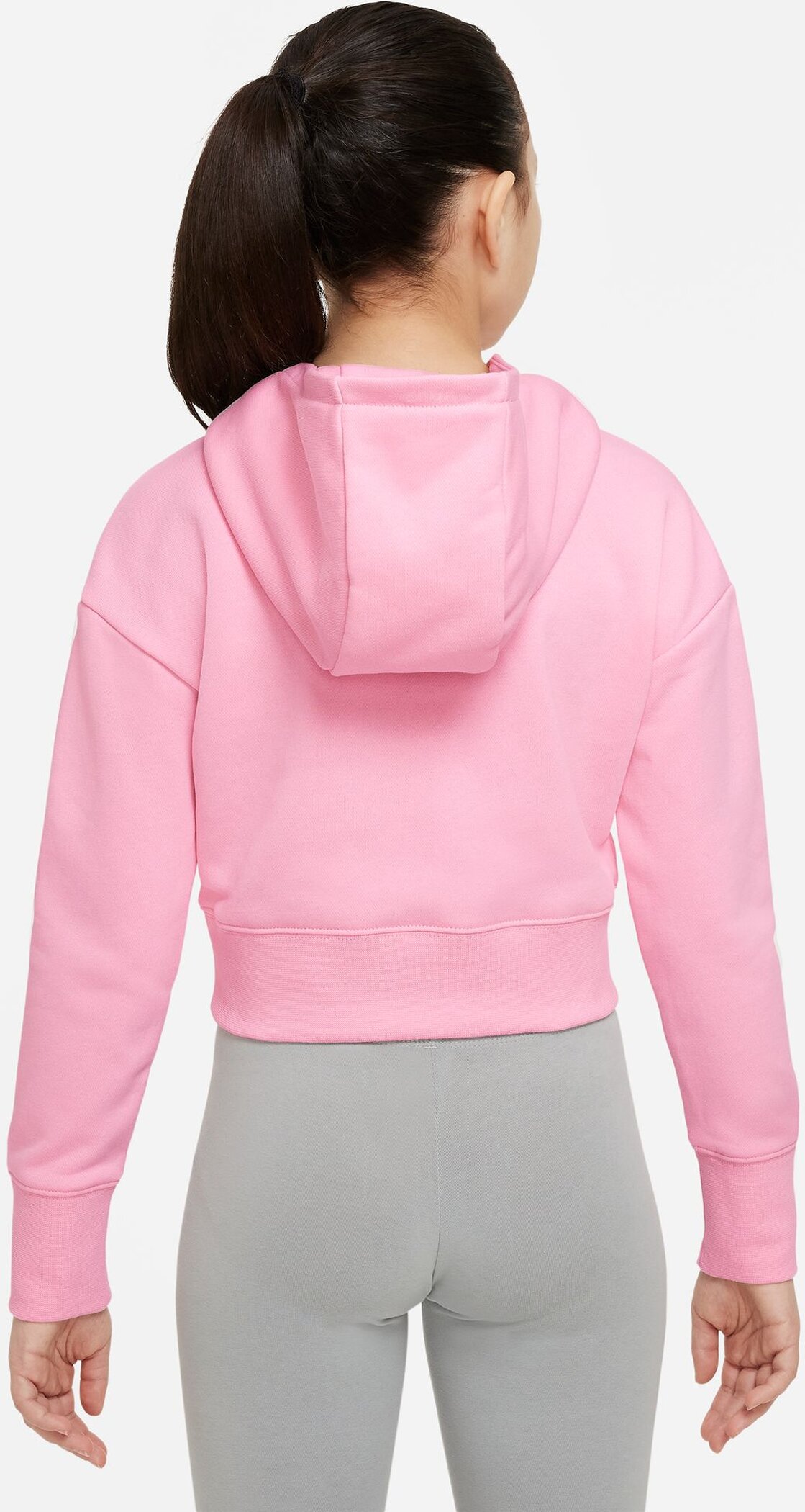 NIKE G NSW CLUB FT CROP HOODIE HBR – Bild 2