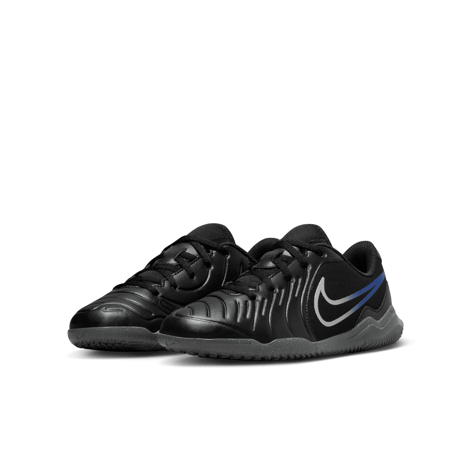 NIKE JR LEGEND 10 CLUB IC BLACK/CHROME-HYPER ROYAL – Bild 5