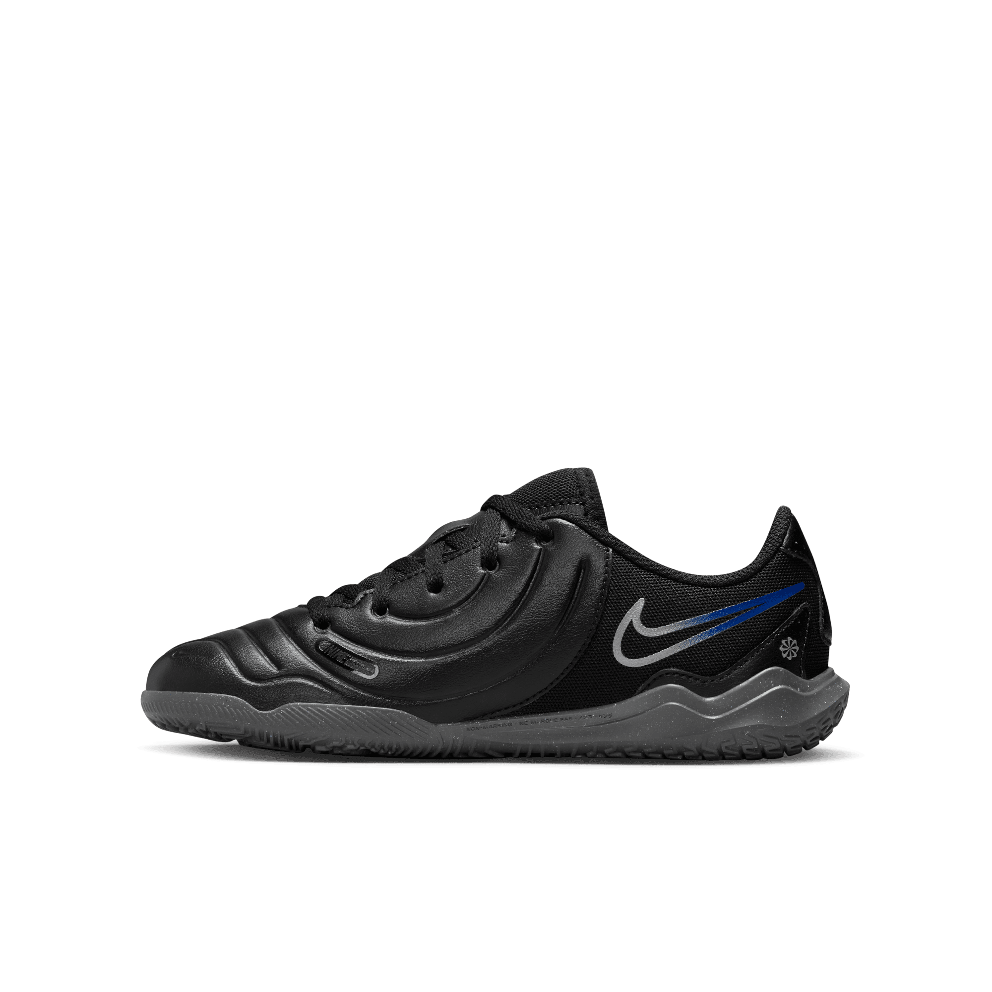 NIKE JR LEGEND 10 CLUB IC BLACK/CHROME-HYPER ROYAL – Bild 8