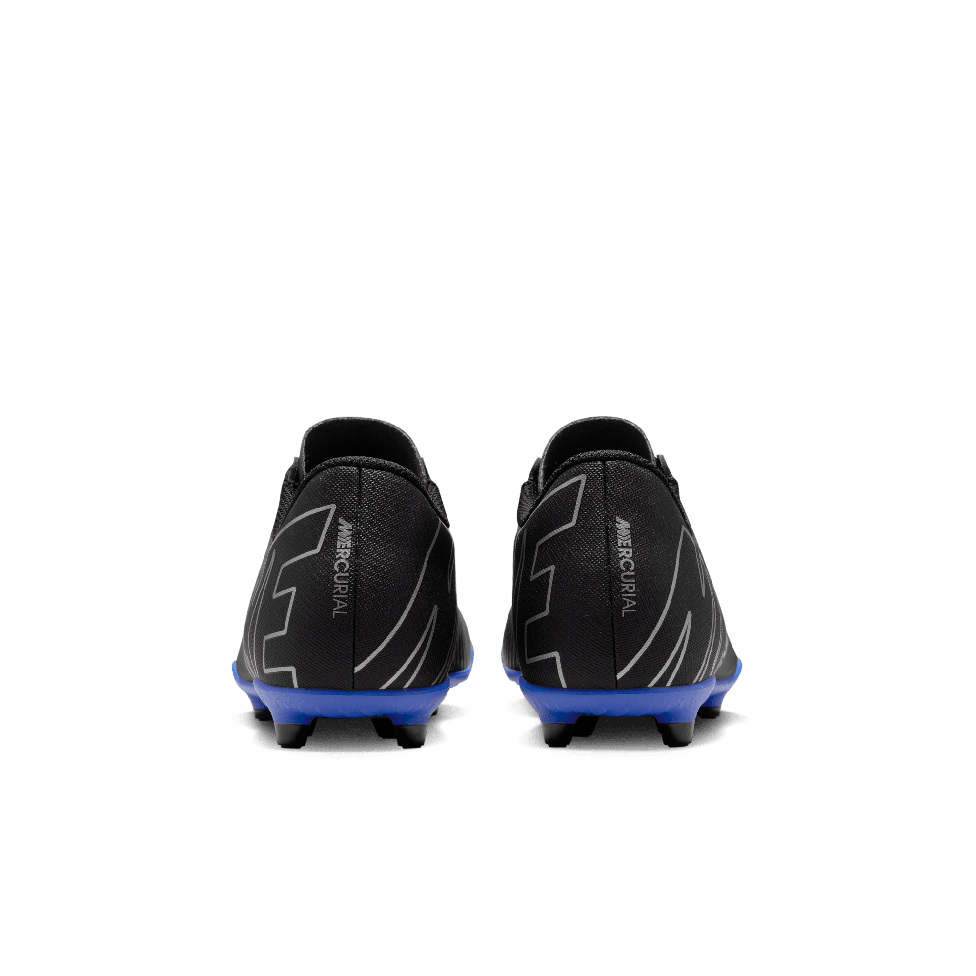 NIKE JR VAPOR 15 CLUB FG/MG BLACK/CHROME-HYPER ROYAL – Bild 2