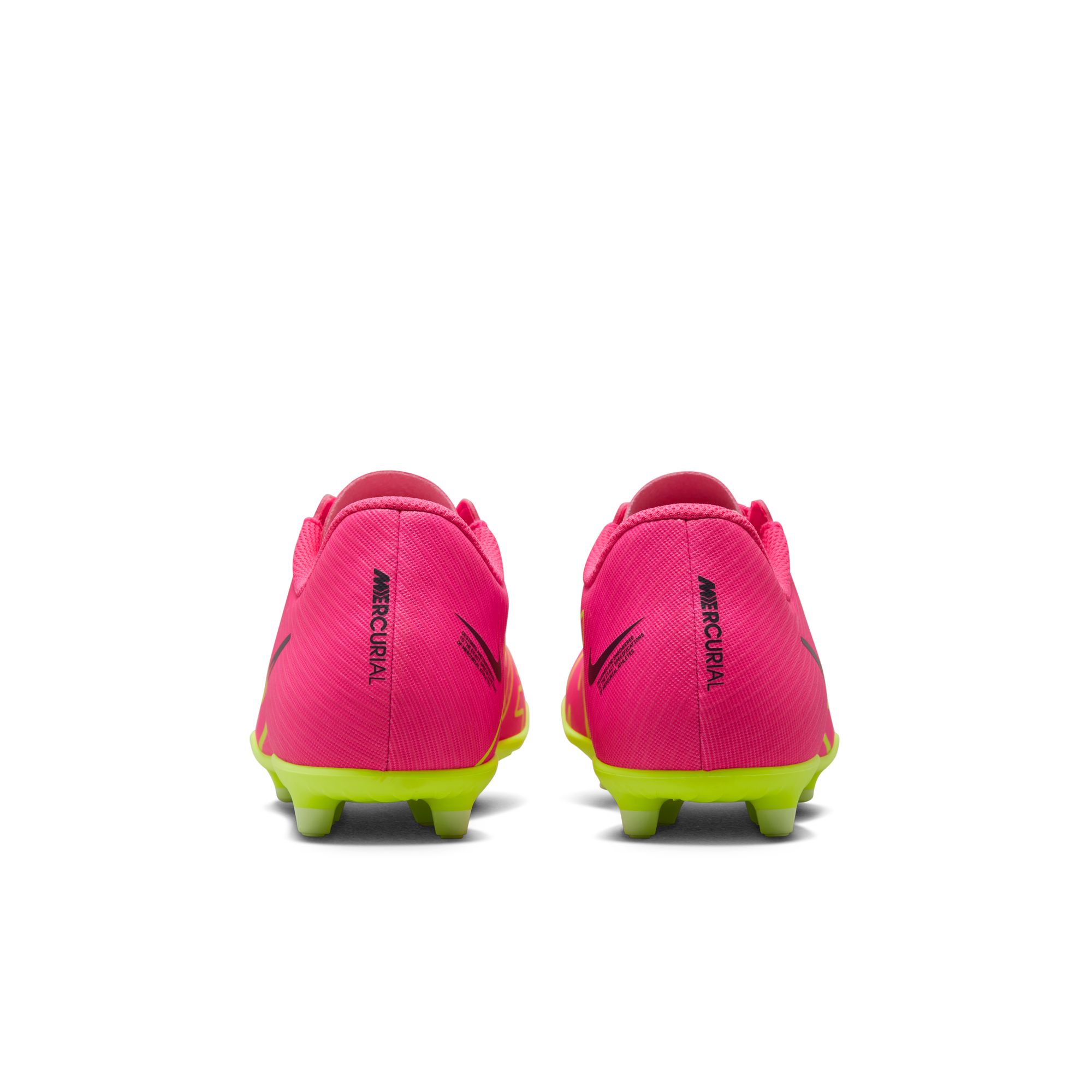 NIKE JR VAPOR 15 CLUB FG/MG PINK BLAST/VOLT-GRIDIRON – Bild 2