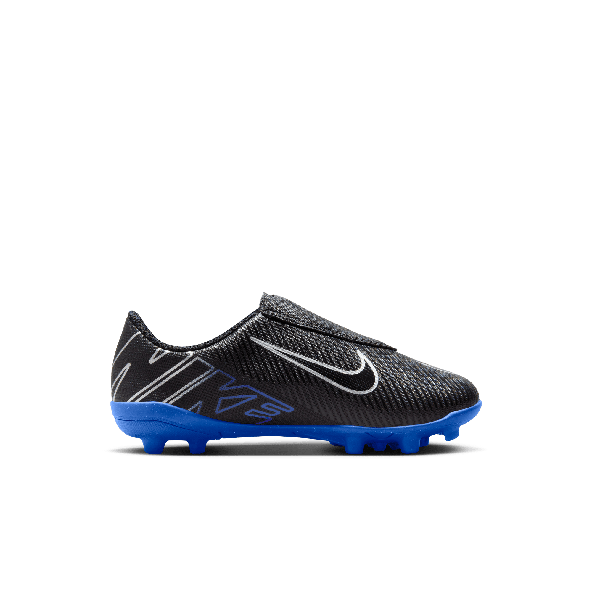 NIKE JR VAPOR 15 CLUB MG PS (V) BLACK/CHROME-HYPER ROYAL – Bild 6