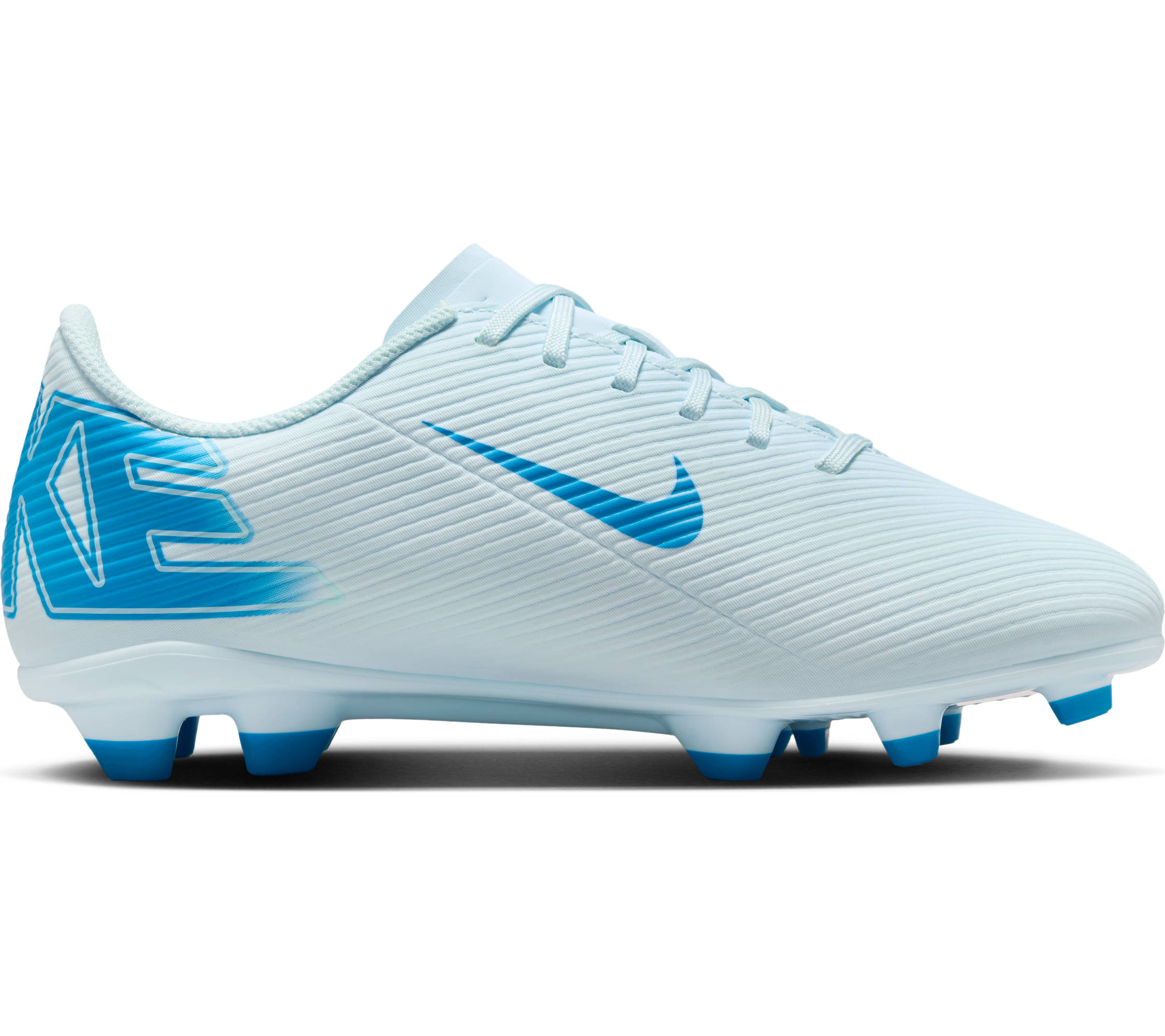 NIKE JR VAPOR 16 CLUB FG/MG GLACIER BLUE/BLACK – Bild 5