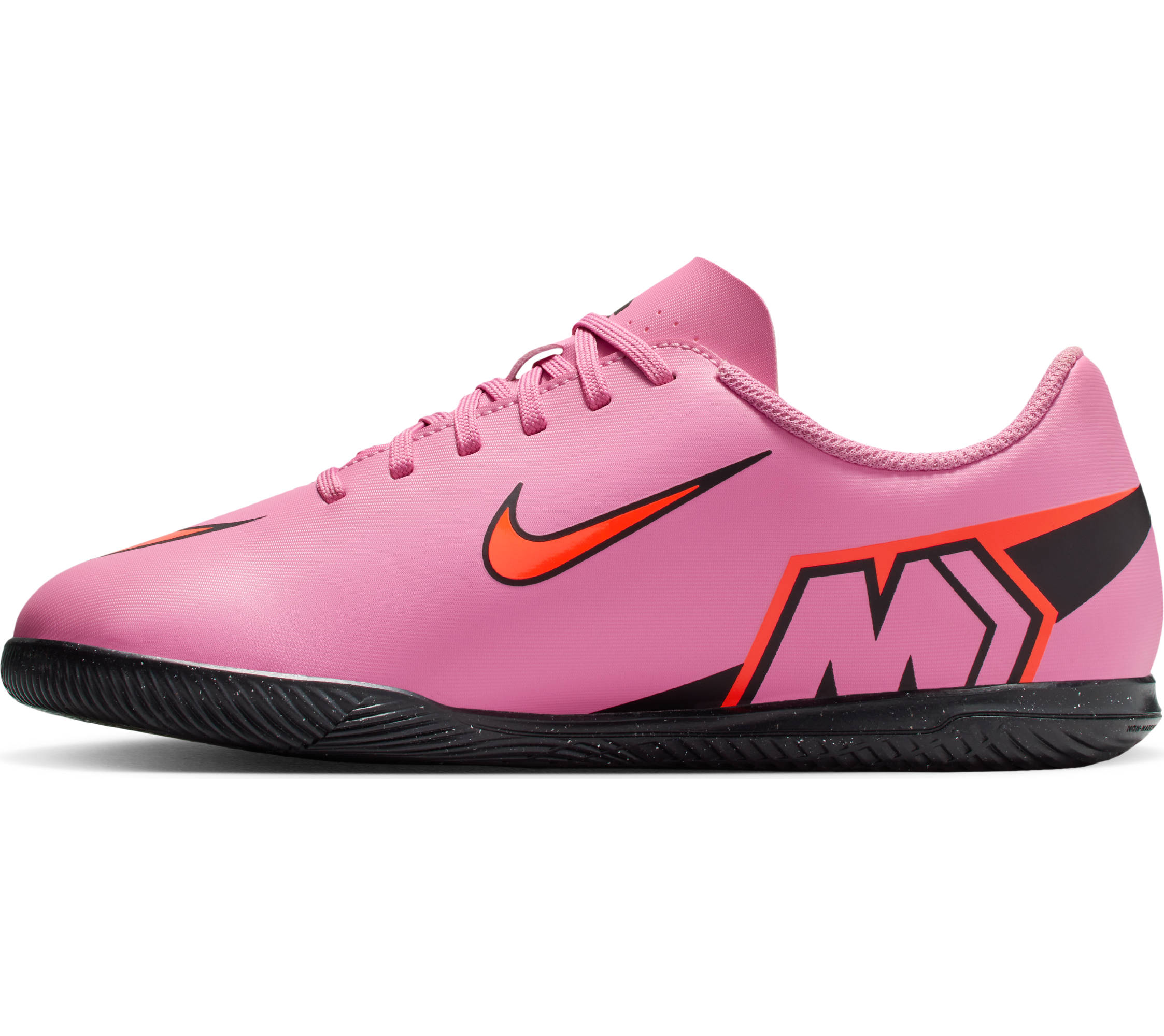 NIKE JR VAPOR 16 CLUB IC MAGIC FLAMINGO/BLACK-TOTAL CRI