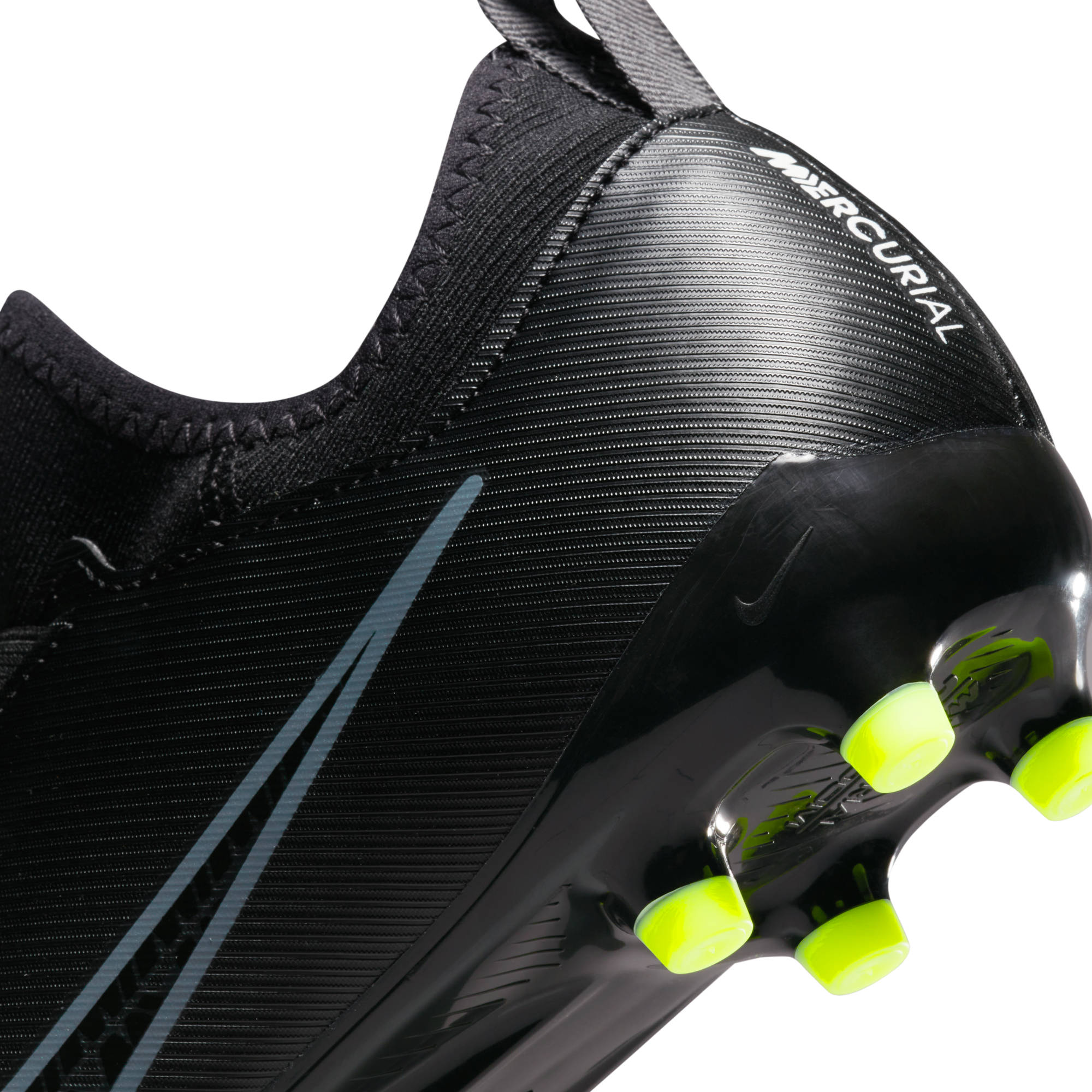 NIKE JR ZOOM VAPOR 15 ACADEMY FG/MG BLACK/DK SMOKE GREY-SUMMIT – Bild 9